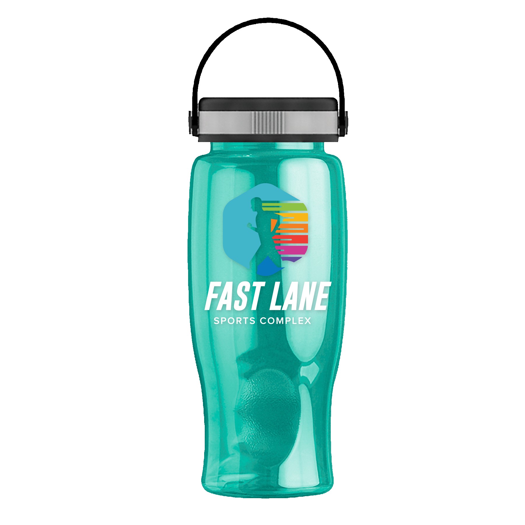 Picture of Garyline® Poly+ Bottle with Grip Lid - 27 oz.