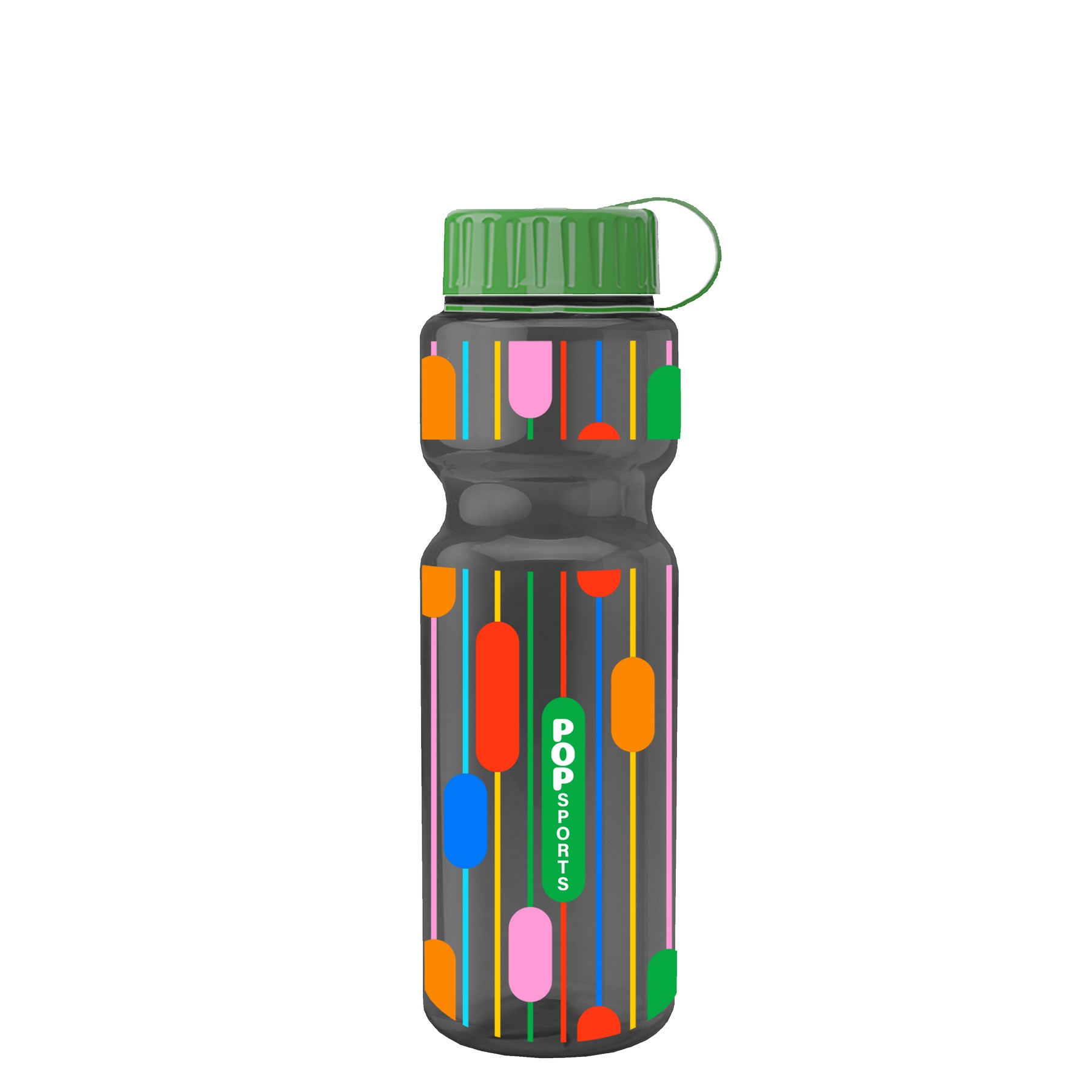 Picture of Garyline® Champ Bottle with Tethered Lid - 28 oz.