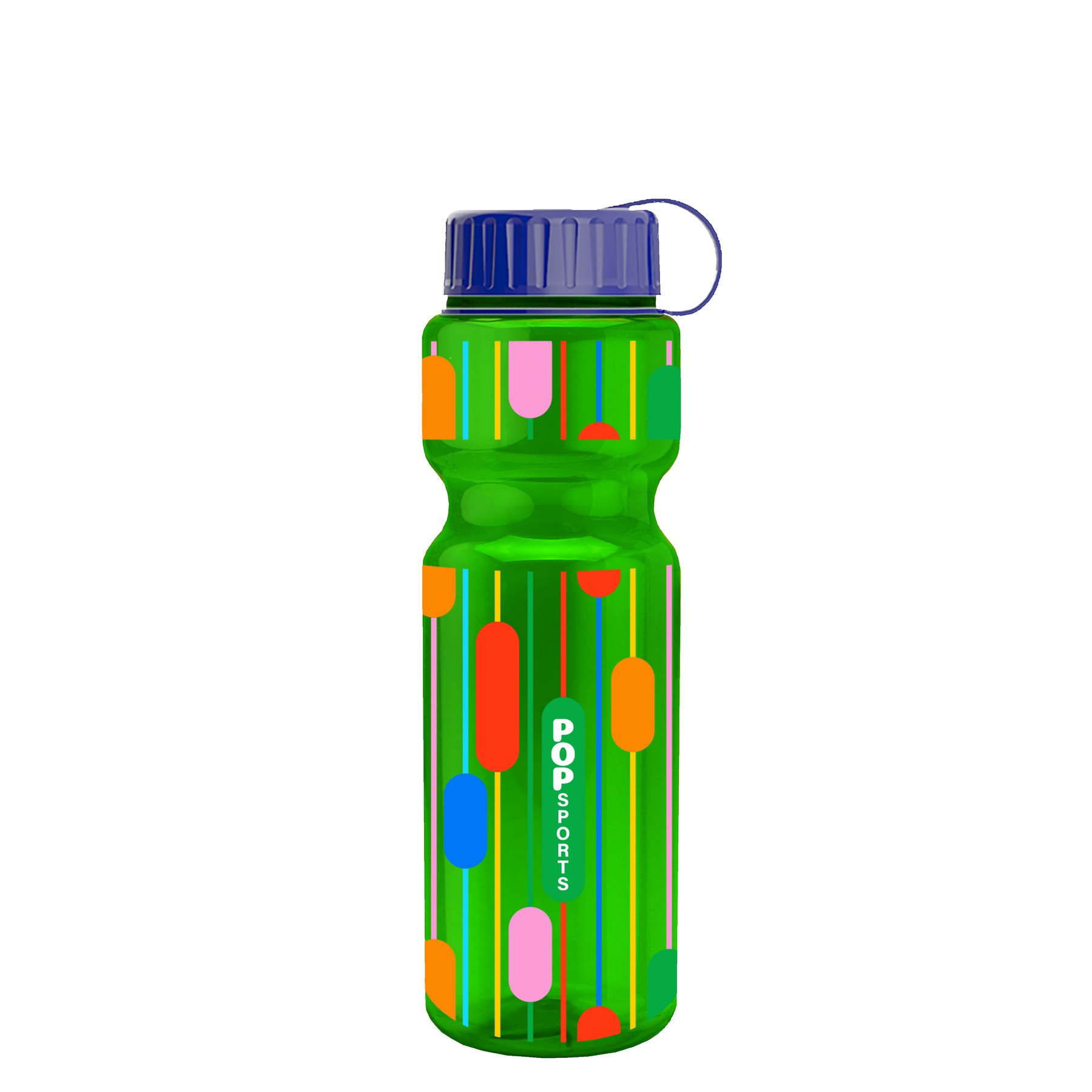 Picture of Garyline® Champ Bottle with Tethered Lid - 28 oz.
