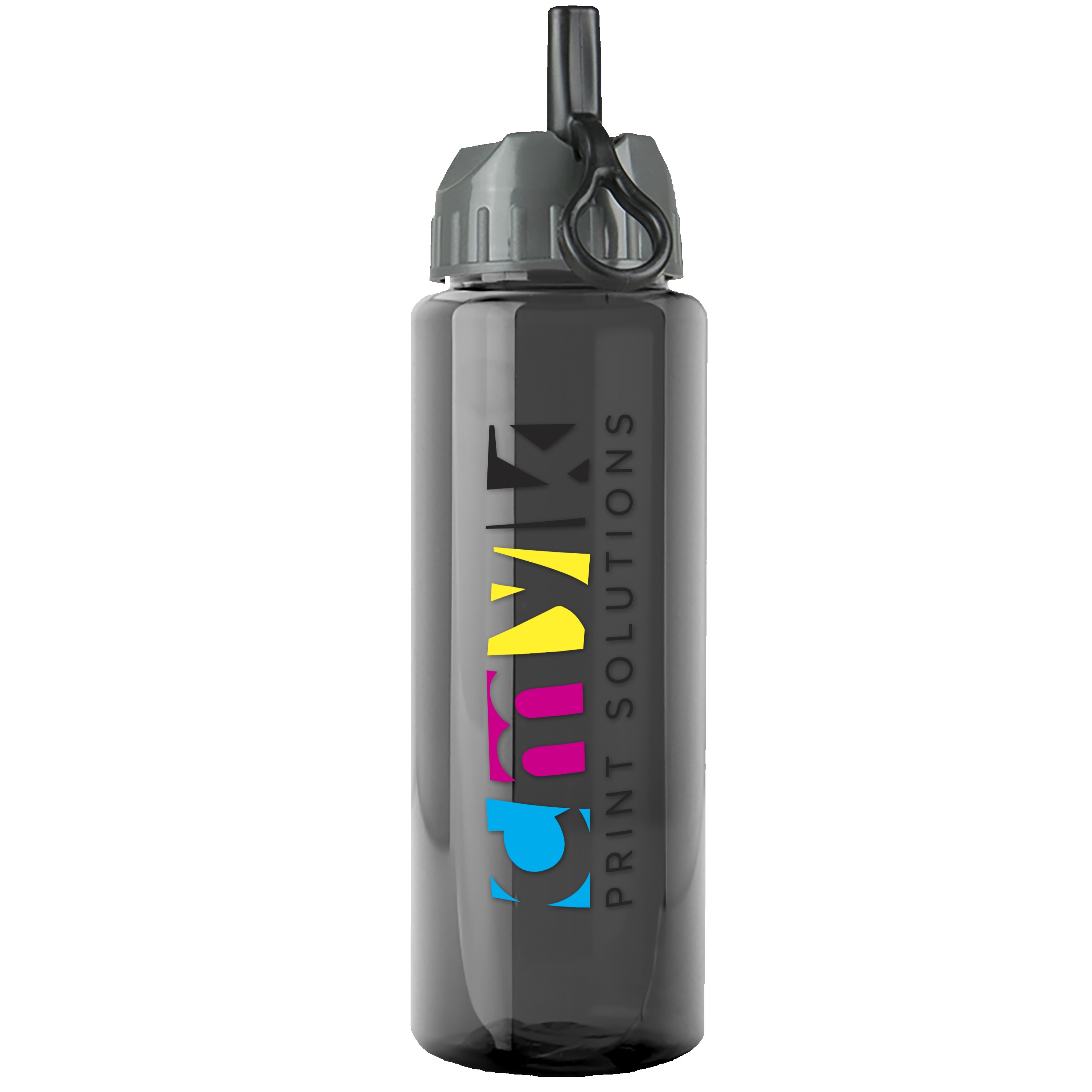 Picture of Garyline® Guzzler Bottle with Ring-Straw Lid - 32 oz.