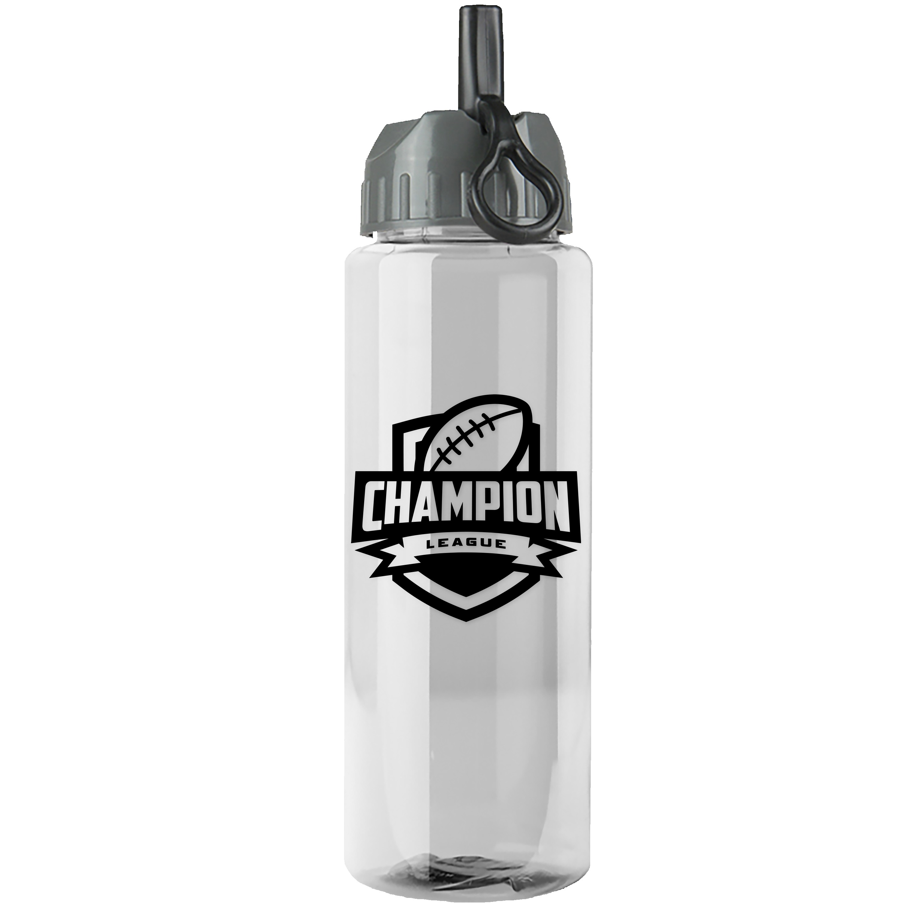 Picture of Garyline® Guzzler Bottle with Ring-Straw Lid - 32 oz.