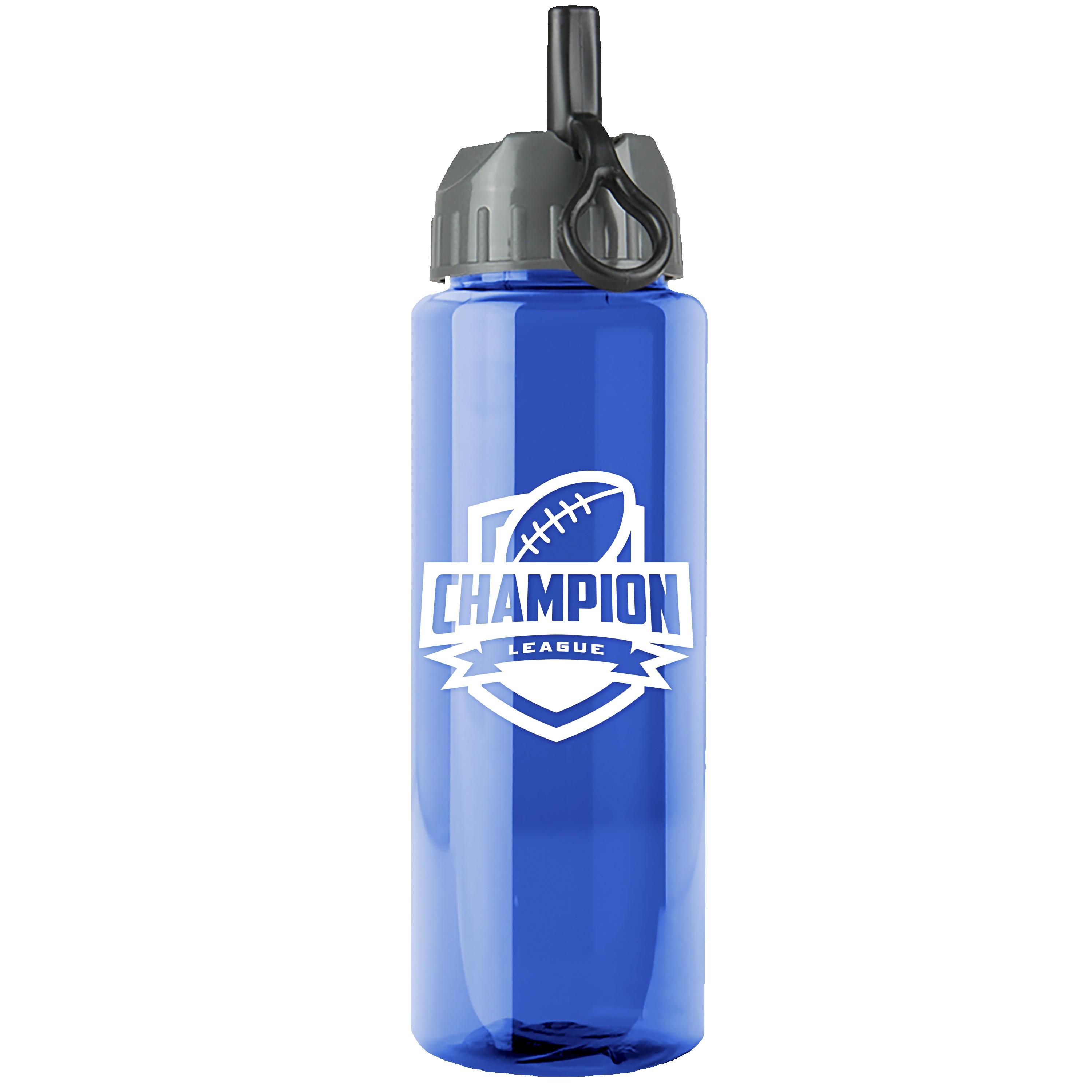 Picture of Garyline® Guzzler Bottle with Ring-Straw Lid - 32 oz.
