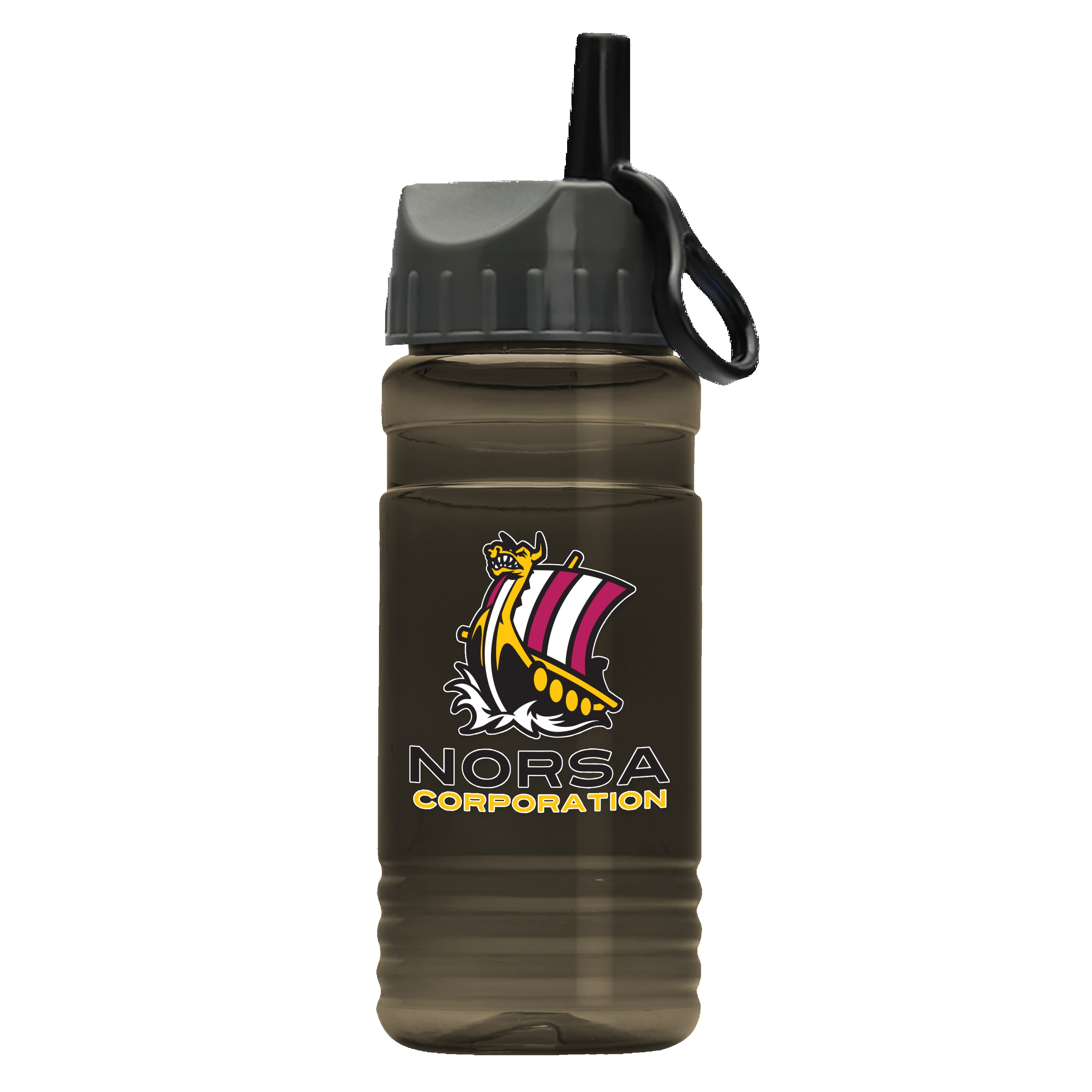 Picture of Garyline® Groove Tritan® Bottle with Ring-Straw Lid - 20 oz.