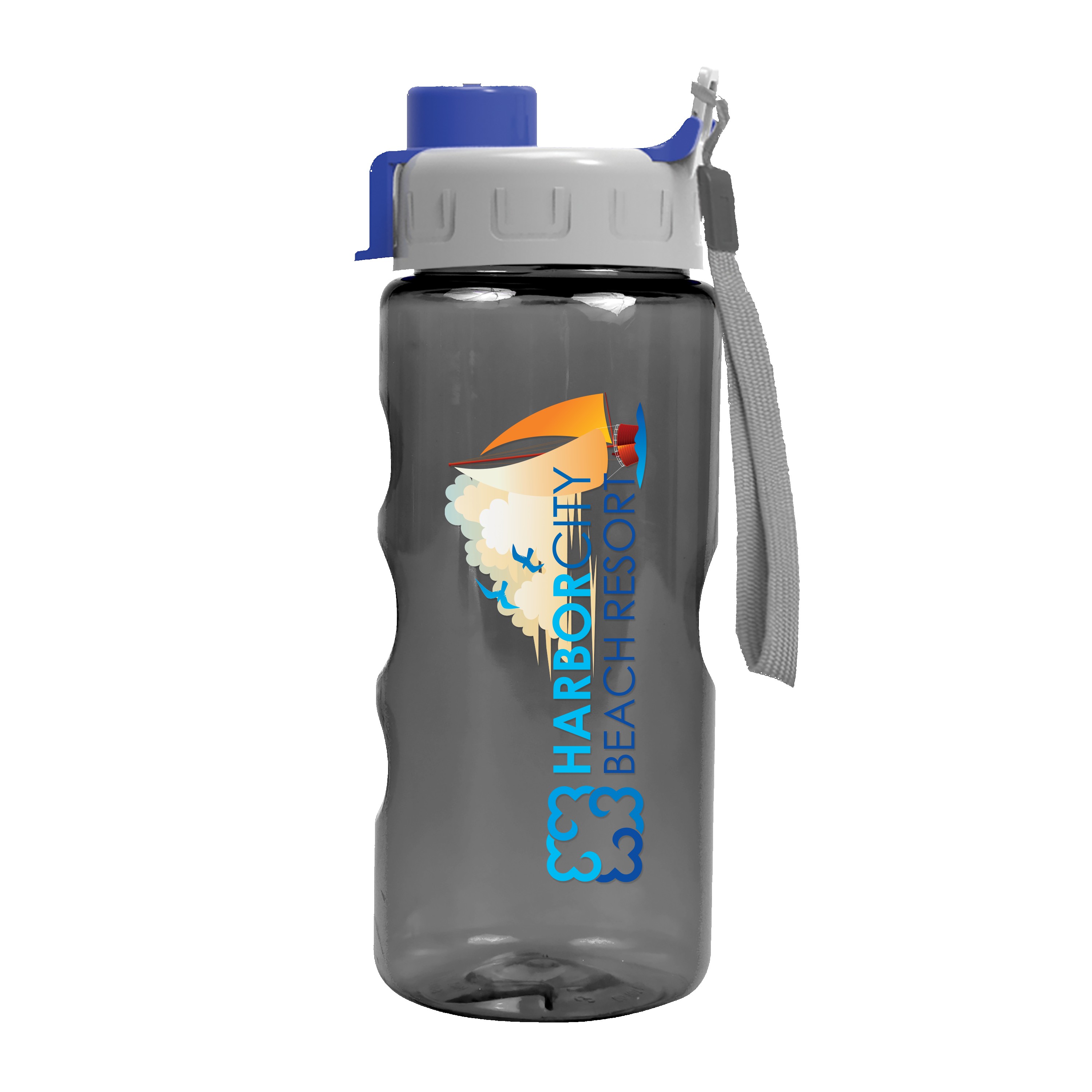 Picture of Garyline® Mini Mountain Tritan® Bottle with Quick-Snap Lid - 22 oz.