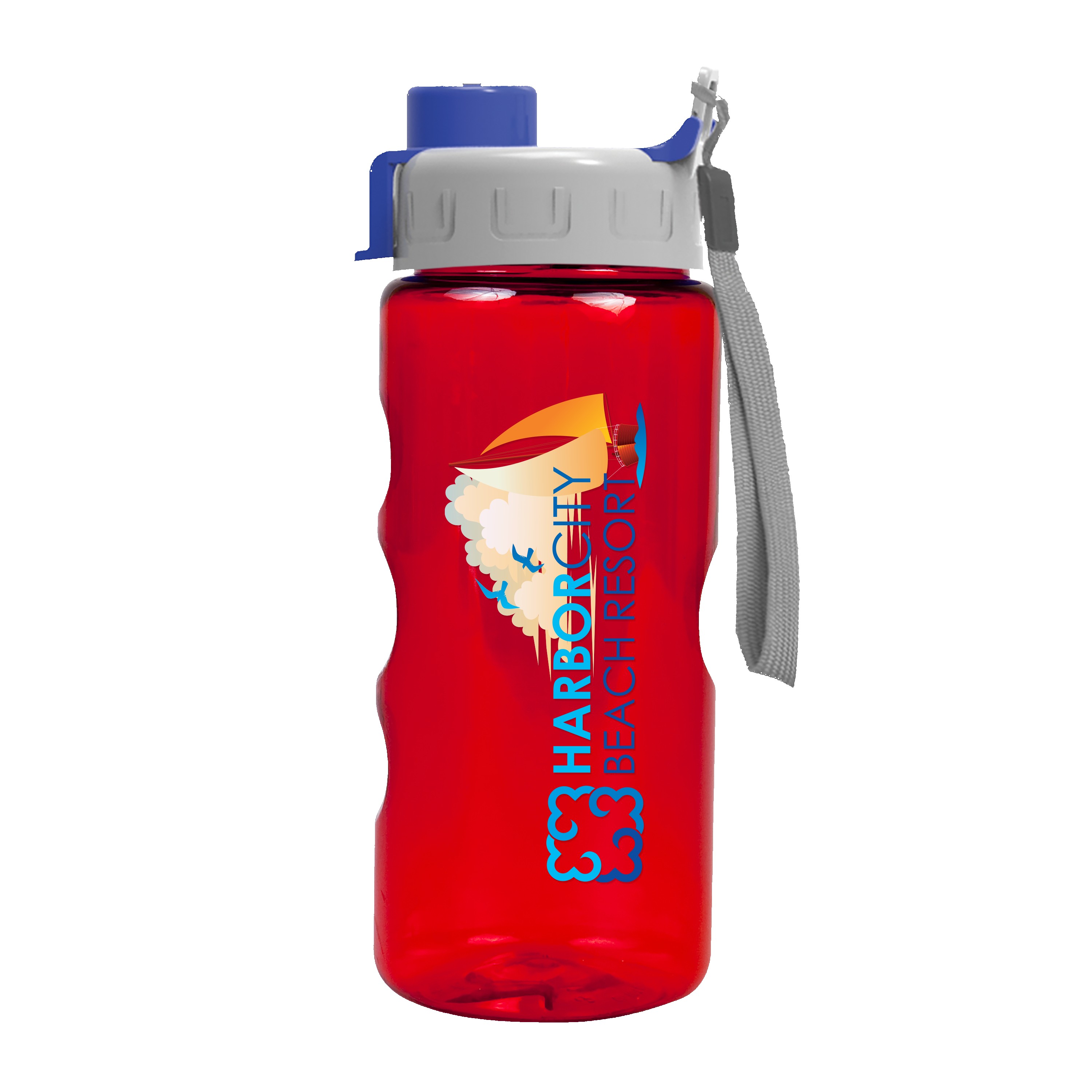 Picture of Garyline® Mini Mountain Tritan® Bottle with Quick-Snap Lid - 22 oz.