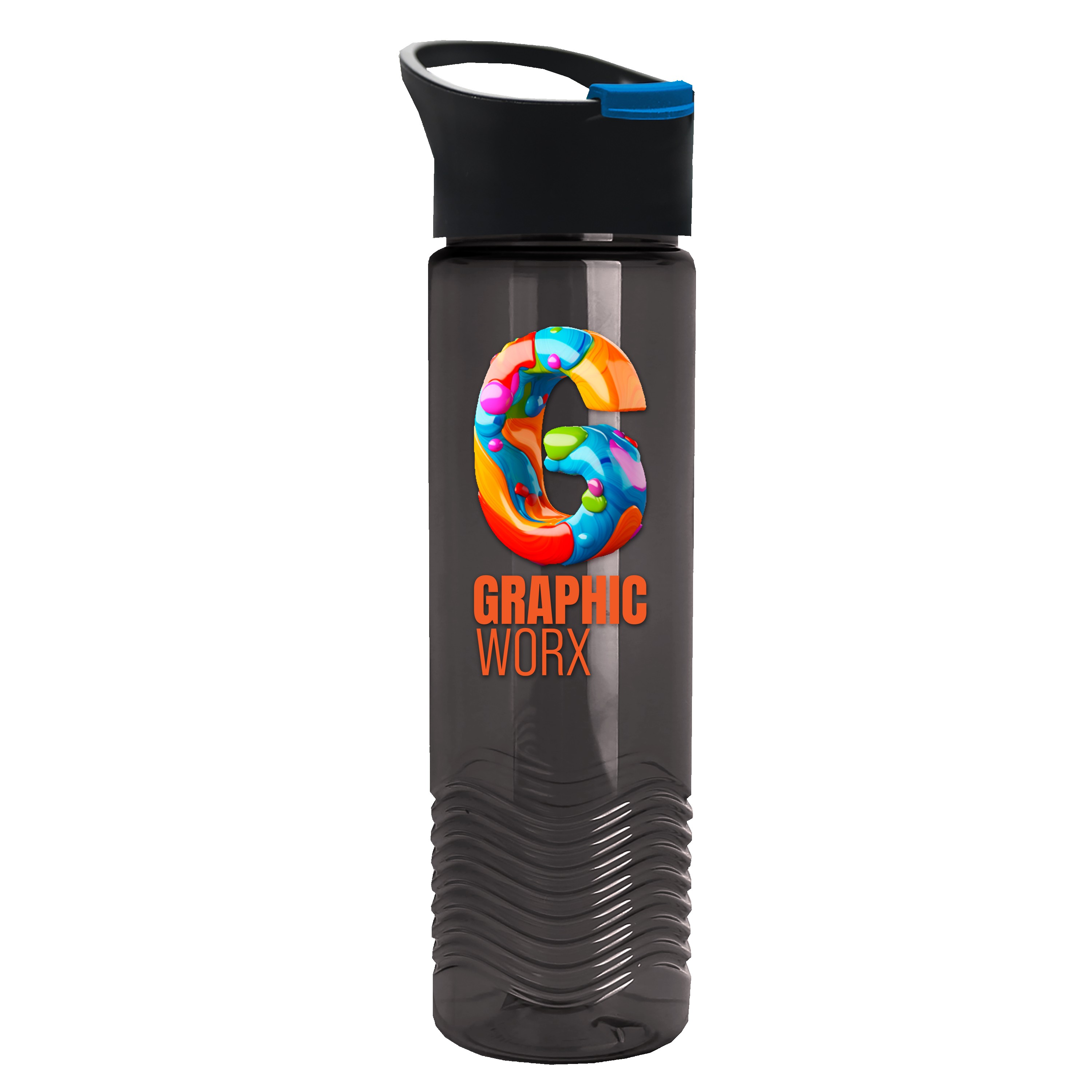 Picture of Garyline® Wave Tritan® Bottle with Pop-Up Lid - 24 oz.