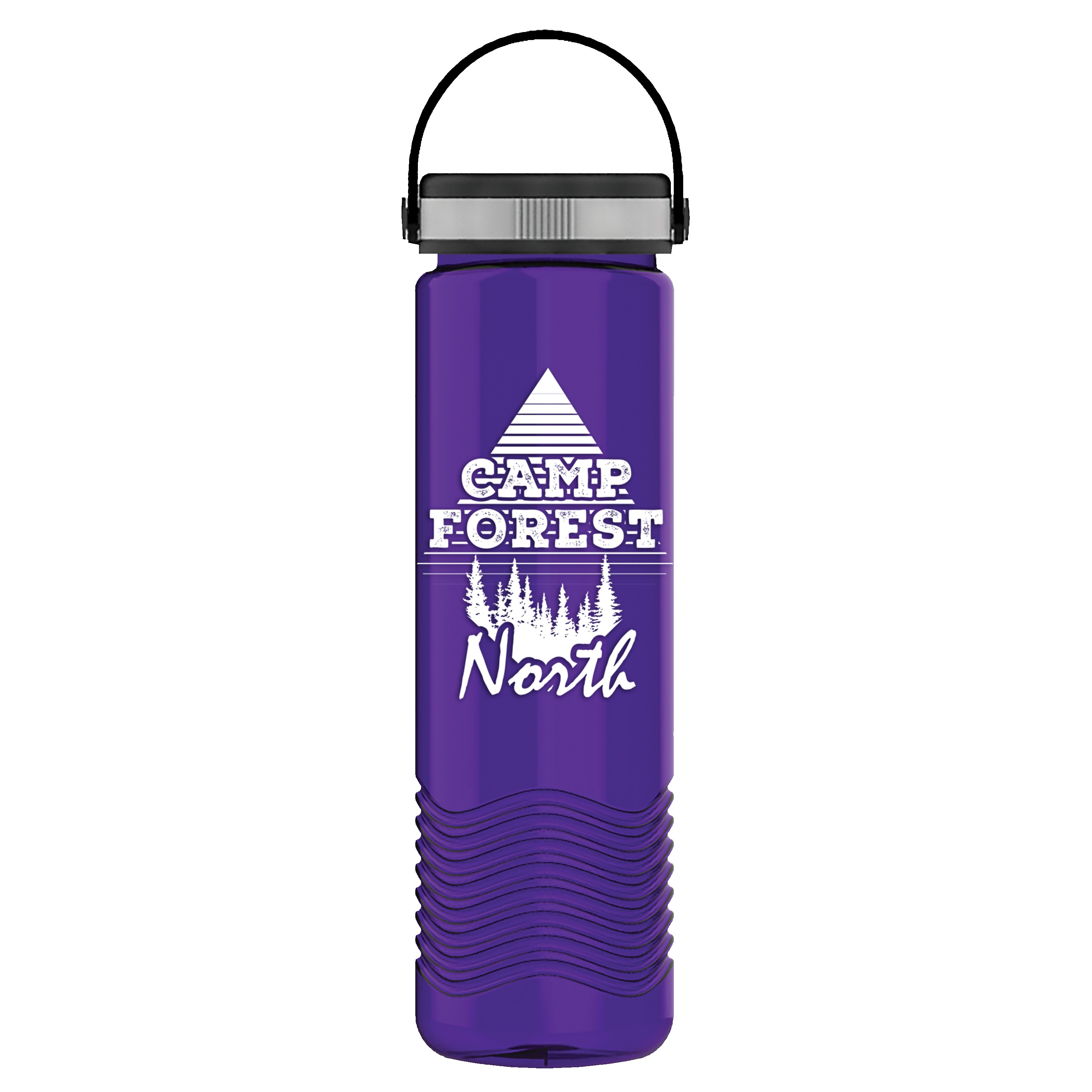 Picture of Garyline® Wave Tritan® Bottle with Grip Lid - 24 oz.