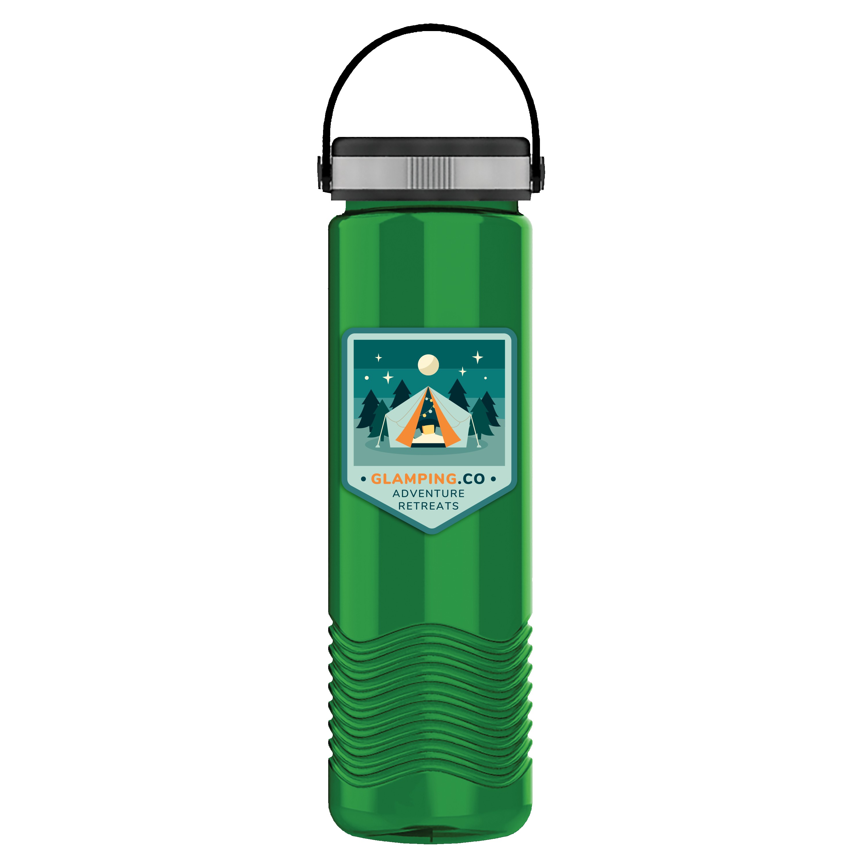 Picture of Garyline® Wave Tritan® Bottle with Grip Lid - 24 oz.