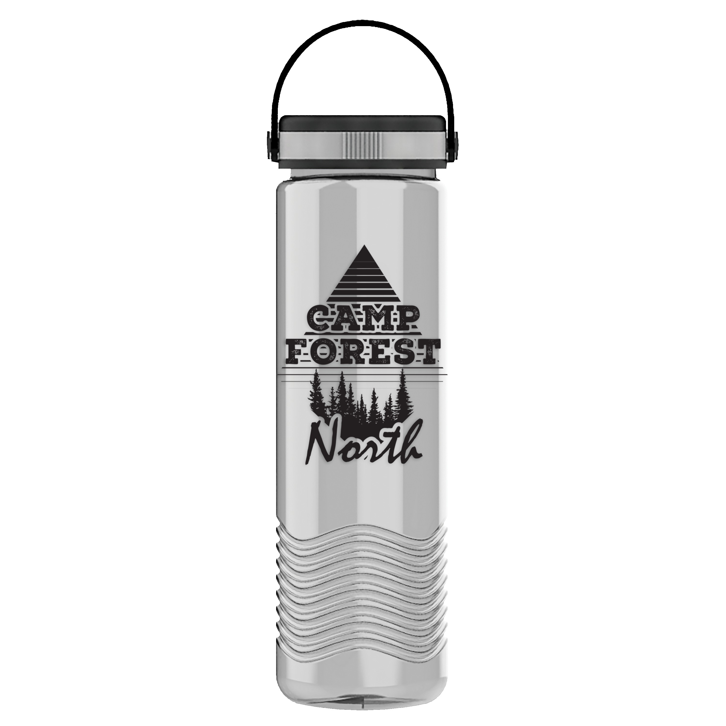 Picture of Garyline® Wave Tritan® Bottle with Grip Lid - 24 oz.