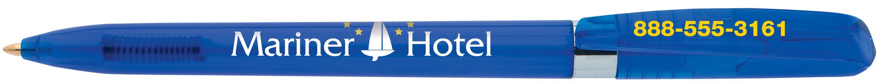 Picture of Classic Collection Pivo® Clear Chrome RABS Pen