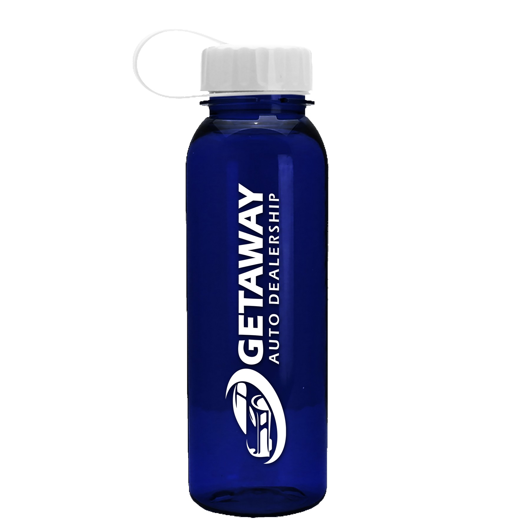 Picture of Garyline® Flat-Sided Tritan® Bottle with Tethered Lid - 24 oz.