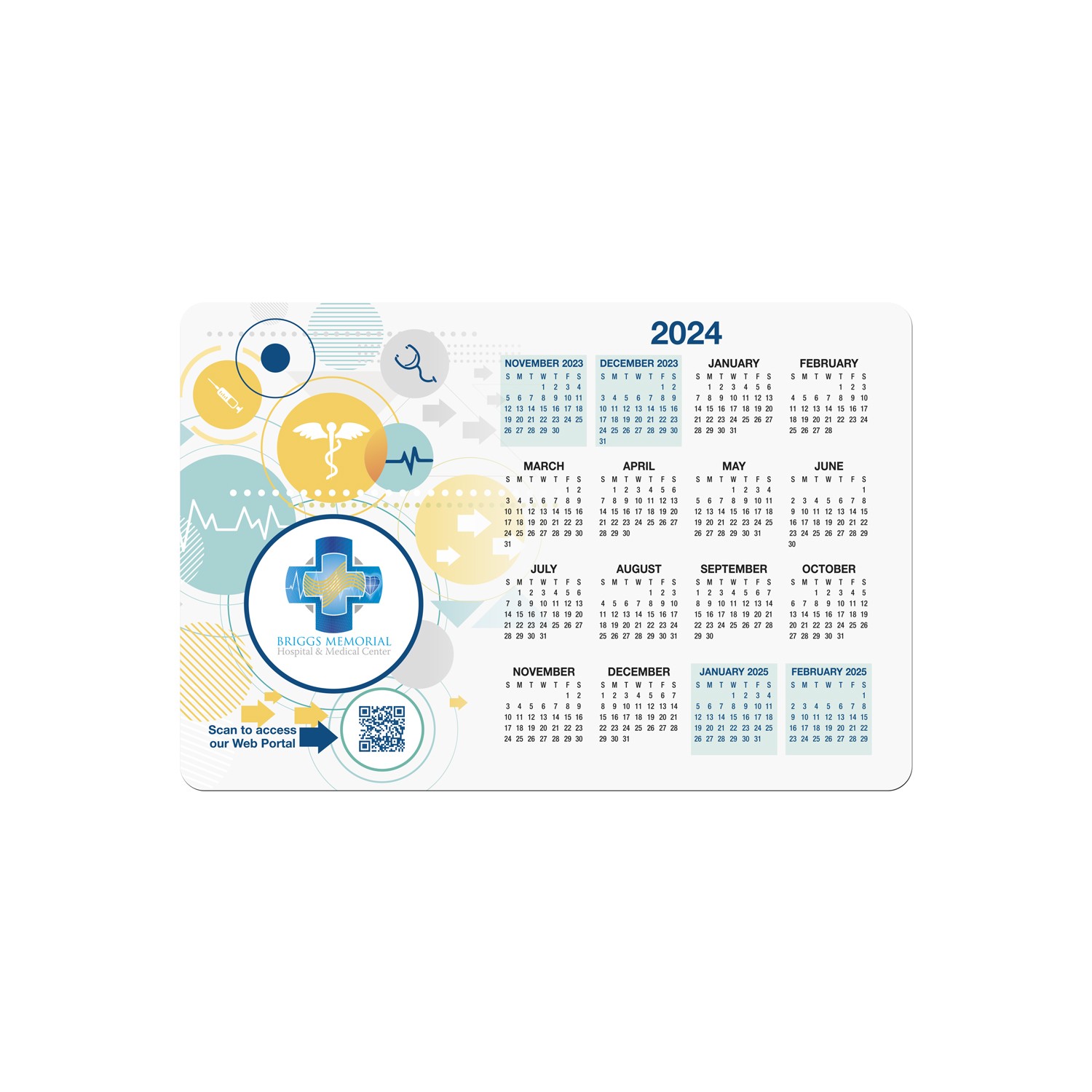 Picture of Good Value™ 15" X 10" Ultra-Thin Repositionable Counter Mat