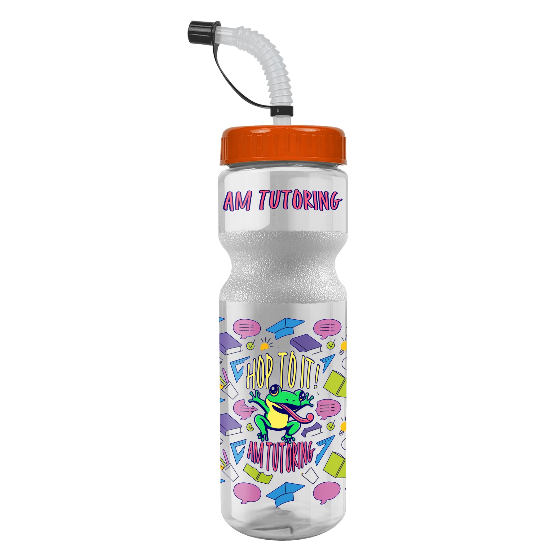 Picture of Garyline® Journey Bike Bottle with Straw Lid - 28 oz.