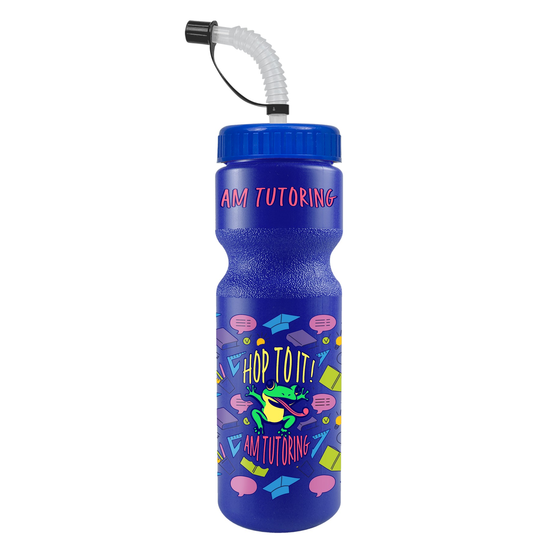 Picture of Garyline® Journey Bike Bottle with Straw Lid - 28 oz.