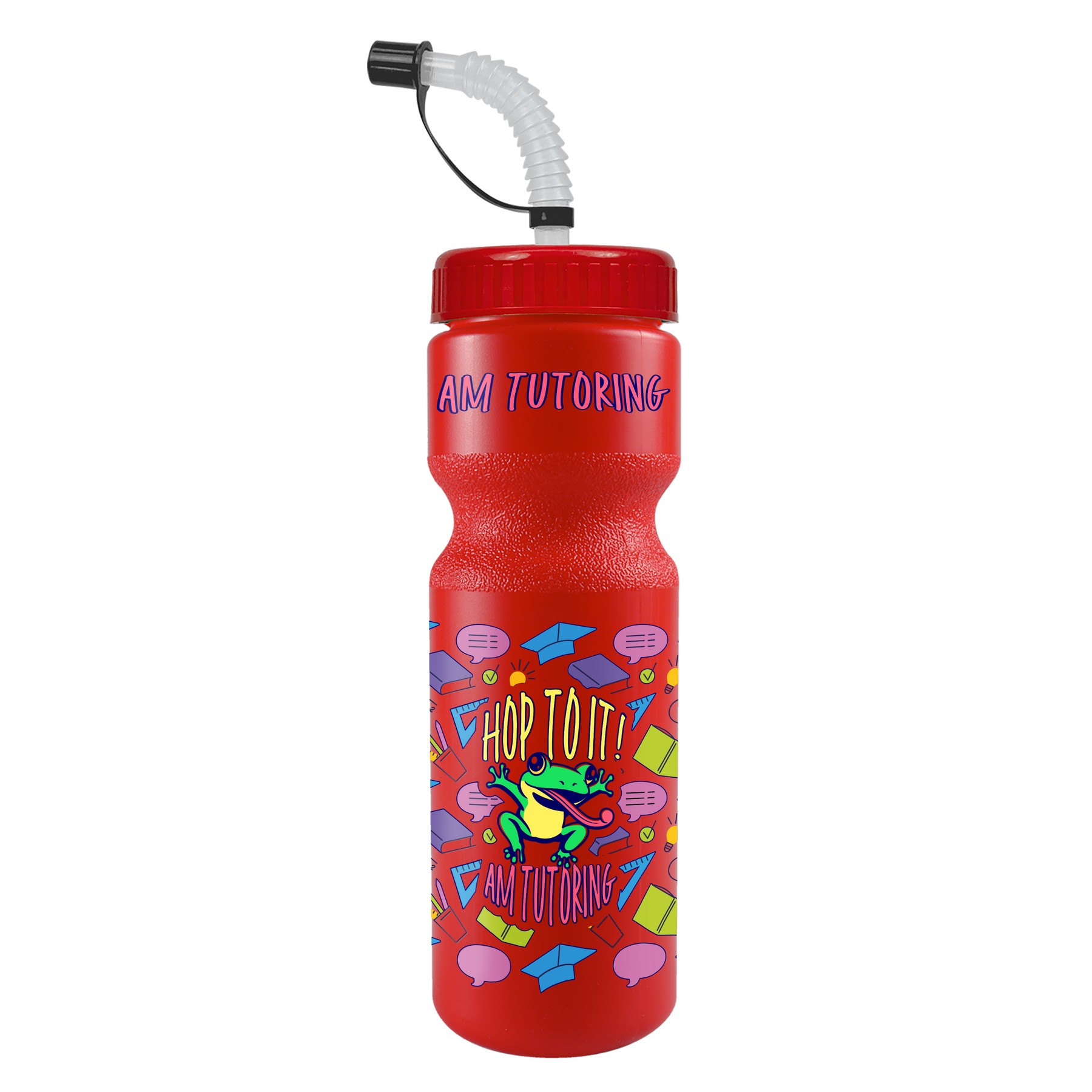 Picture of Garyline® Journey Bike Bottle with Straw Lid - 28 oz.