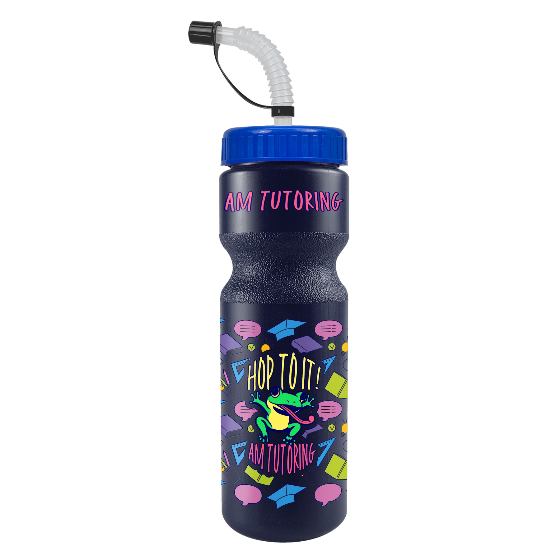 Picture of Garyline® Journey Bike Bottle with Straw Lid - 28 oz.