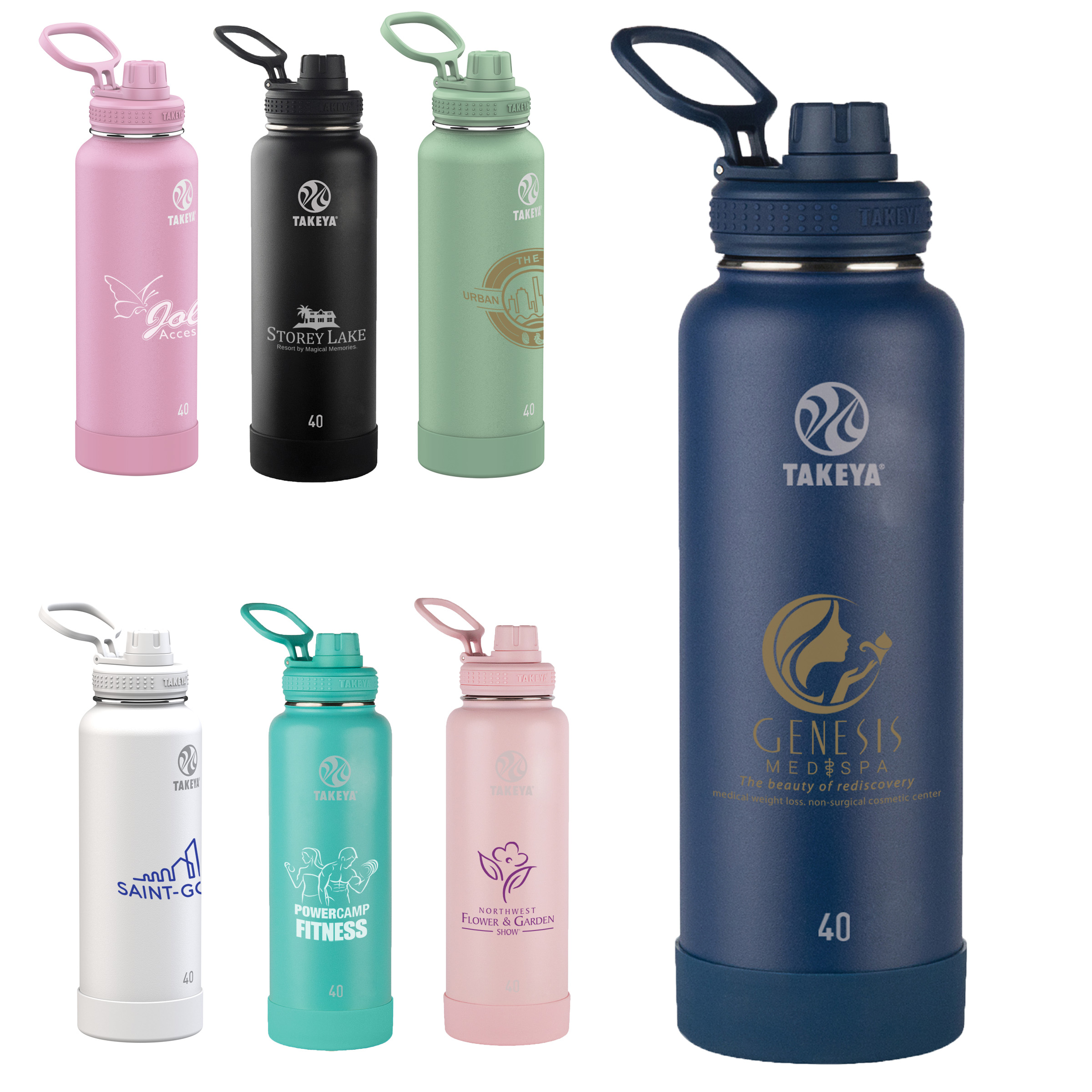 Picture of Takeya® 40 Oz. Actives with Spout Lid™