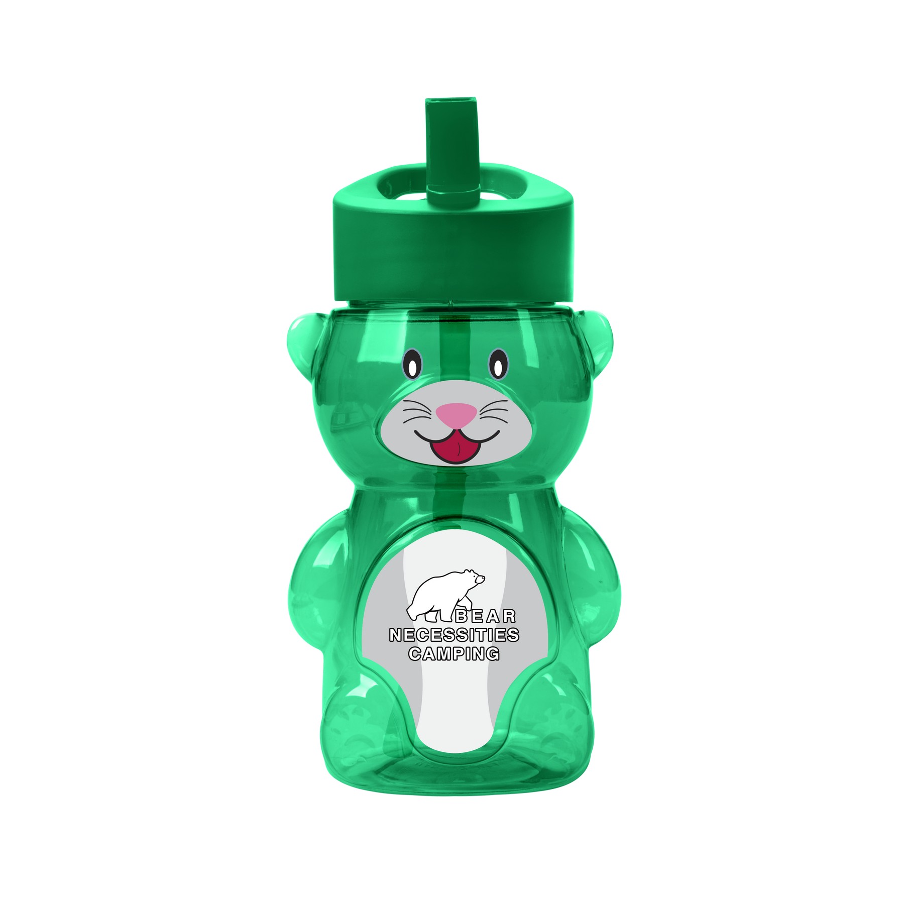 Picture of Garyline® Cubbie RPET Bottle with Flip-Straw Lid - 20 oz.