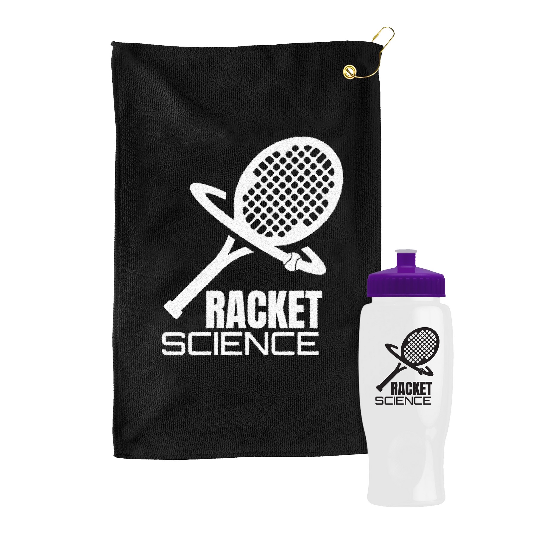 Picture of Garyline® Microfiber Golf Towel in a Bottle