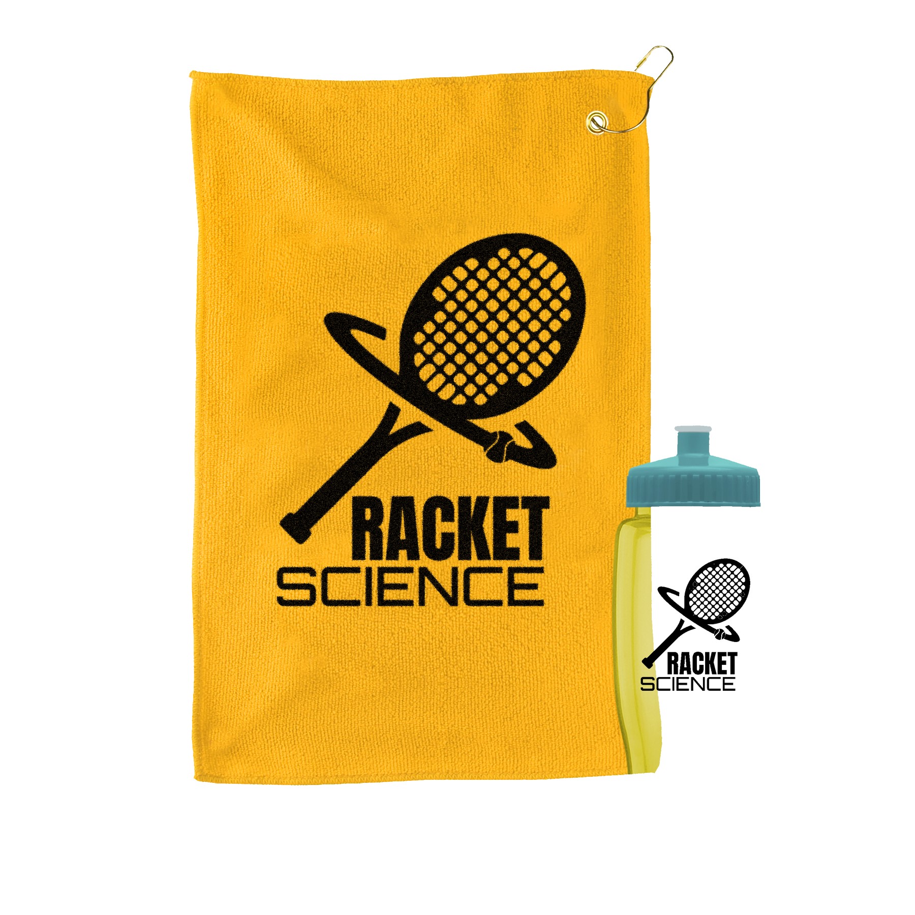 Picture of Garyline® Microfiber Golf Towel in a Bottle