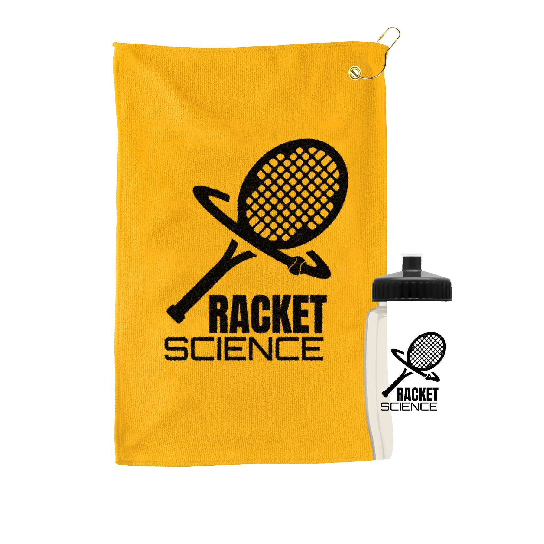 Picture of Garyline® Microfiber Golf Towel in a Bottle