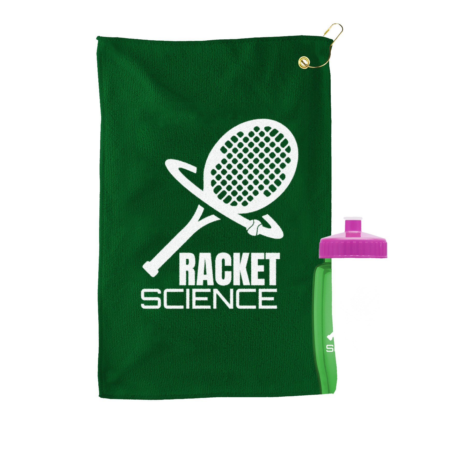 Picture of Garyline® Microfiber Golf Towel in a Bottle