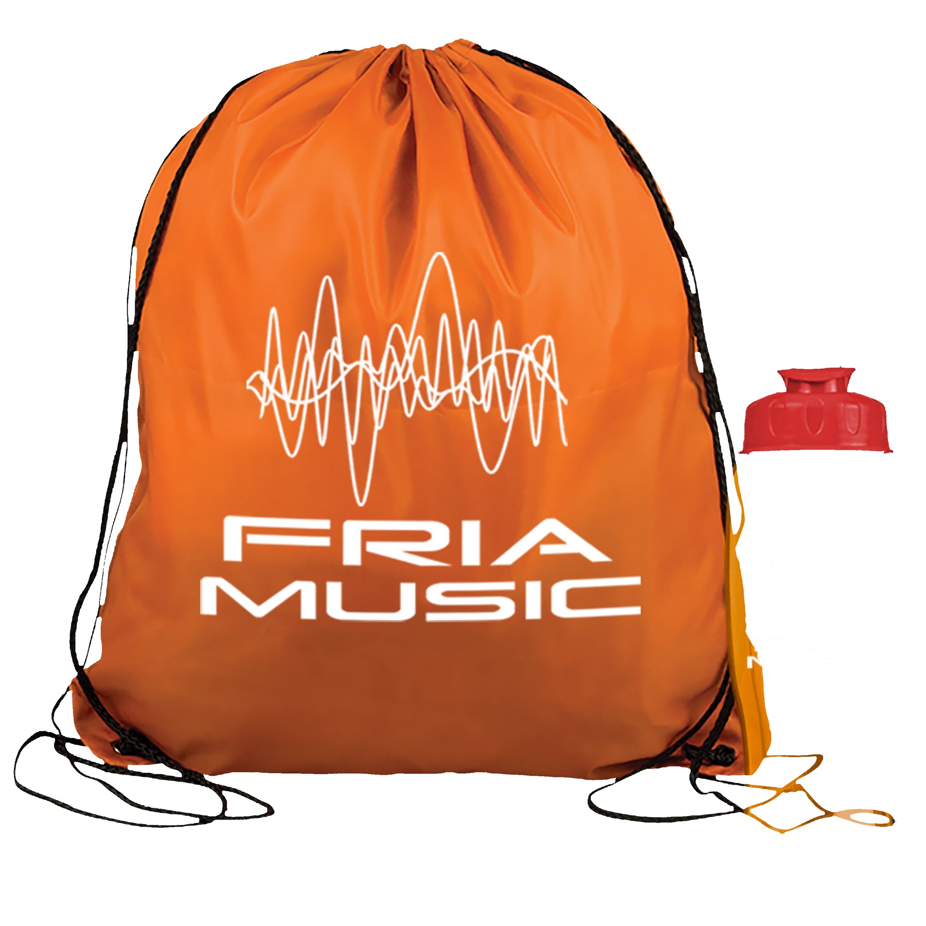 Picture of Garyline® Graduate Drawstring Backpack with 27 oz. Bottle