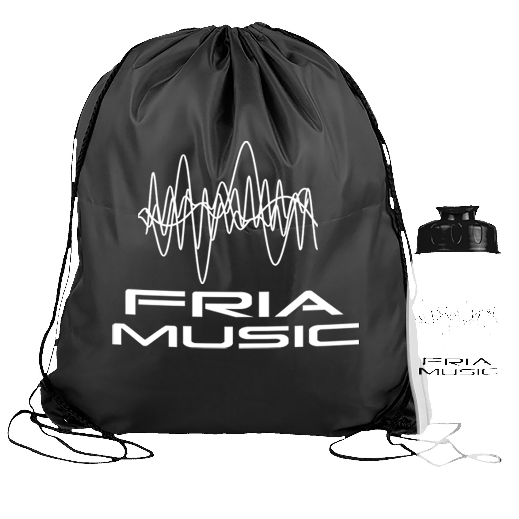 Picture of Garyline® Graduate Drawstring Backpack with 27 oz. Bottle