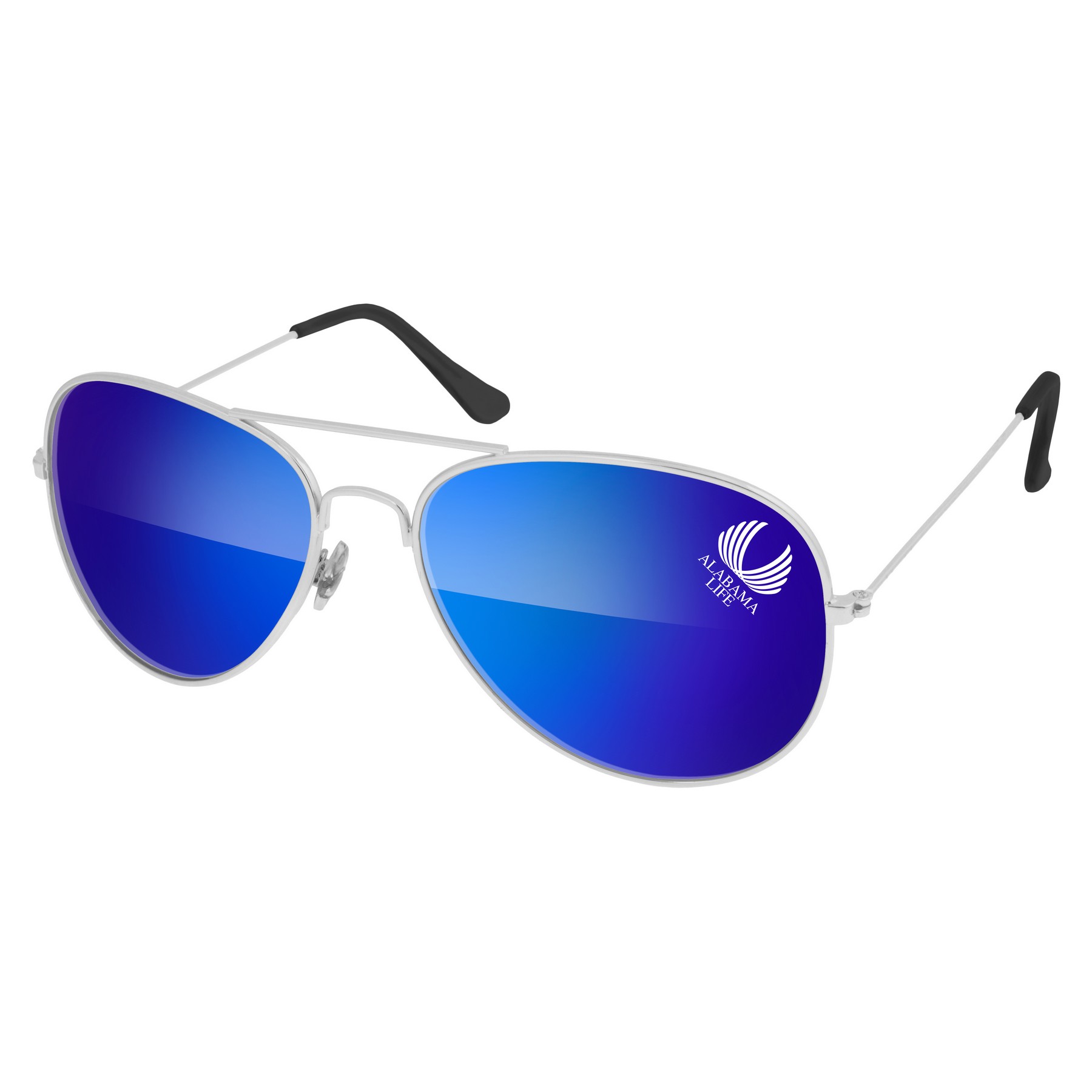 Picture of Metal Aviator Mirrored Sunglasses