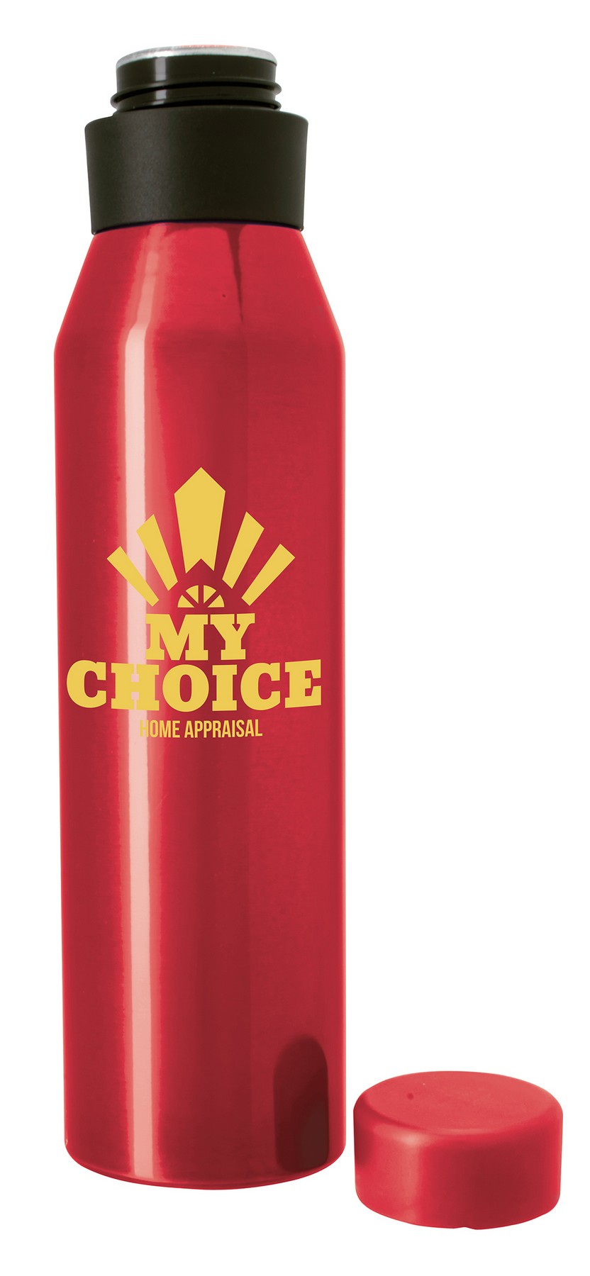Picture of Good Value™ Nick Aluminum Bottle - 24 oz