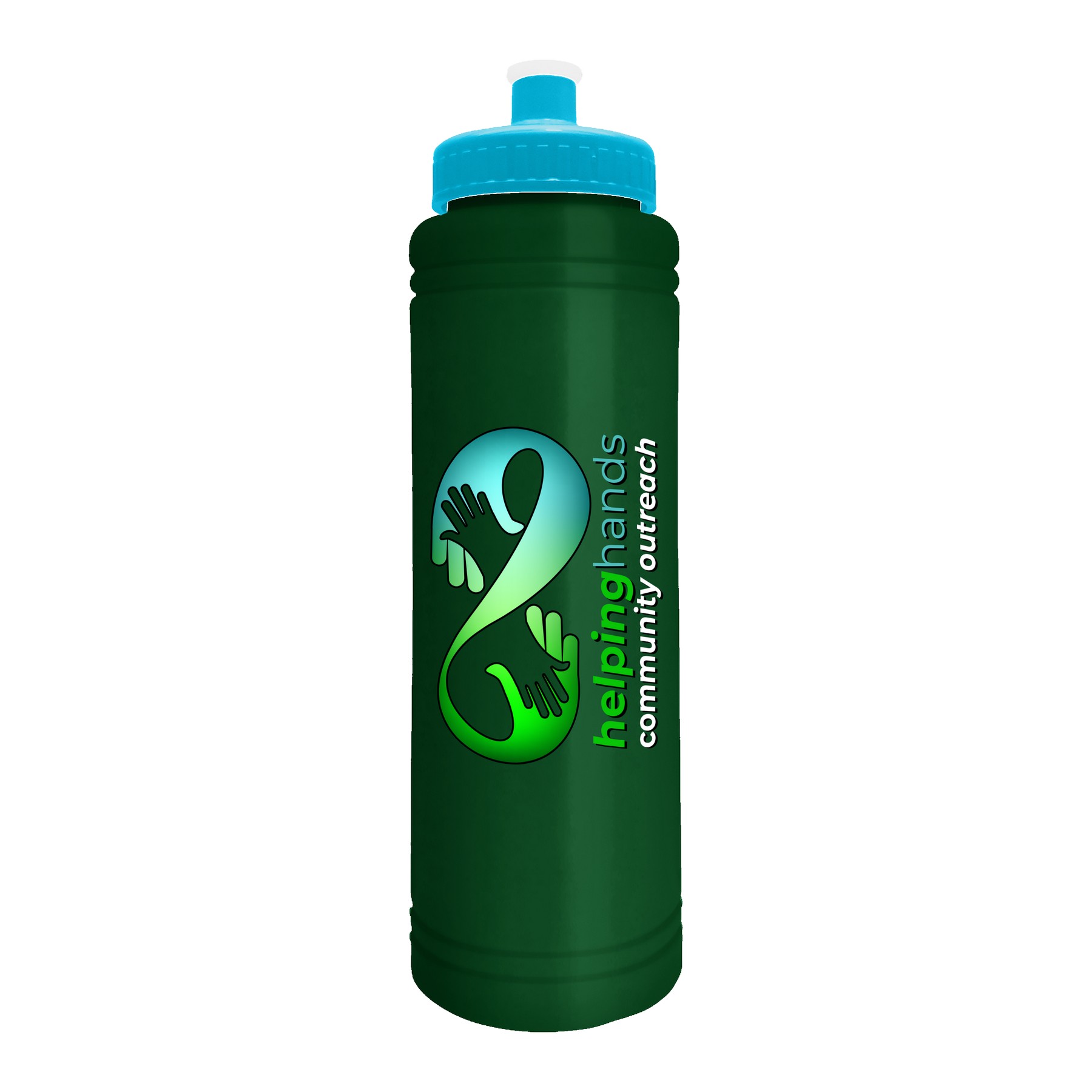 Picture of Garyline® Slim Line Bottle with Push-Pull Lid - 25 oz.