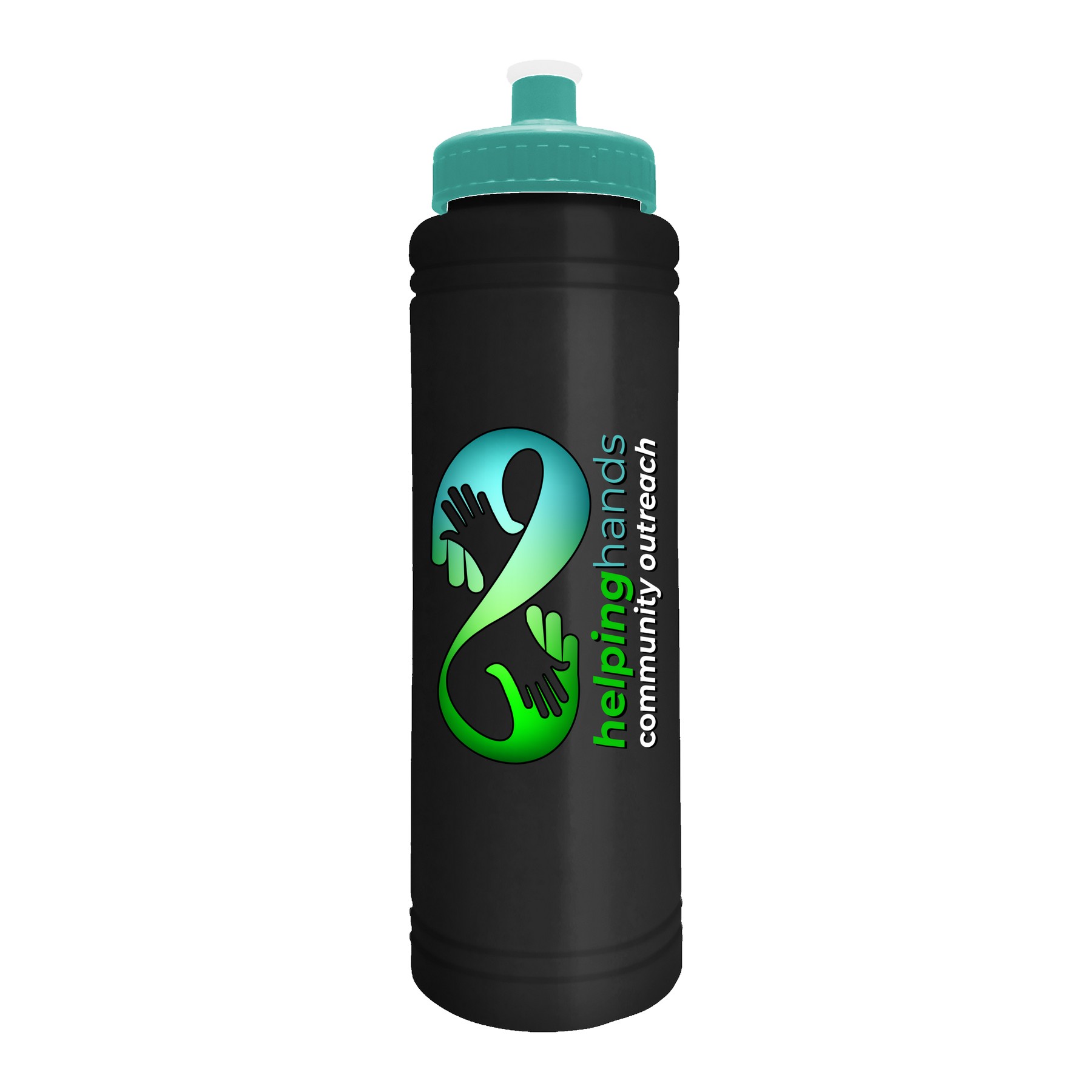 Picture of Garyline® Slim Line Bottle with Push-Pull Lid - 25 oz.
