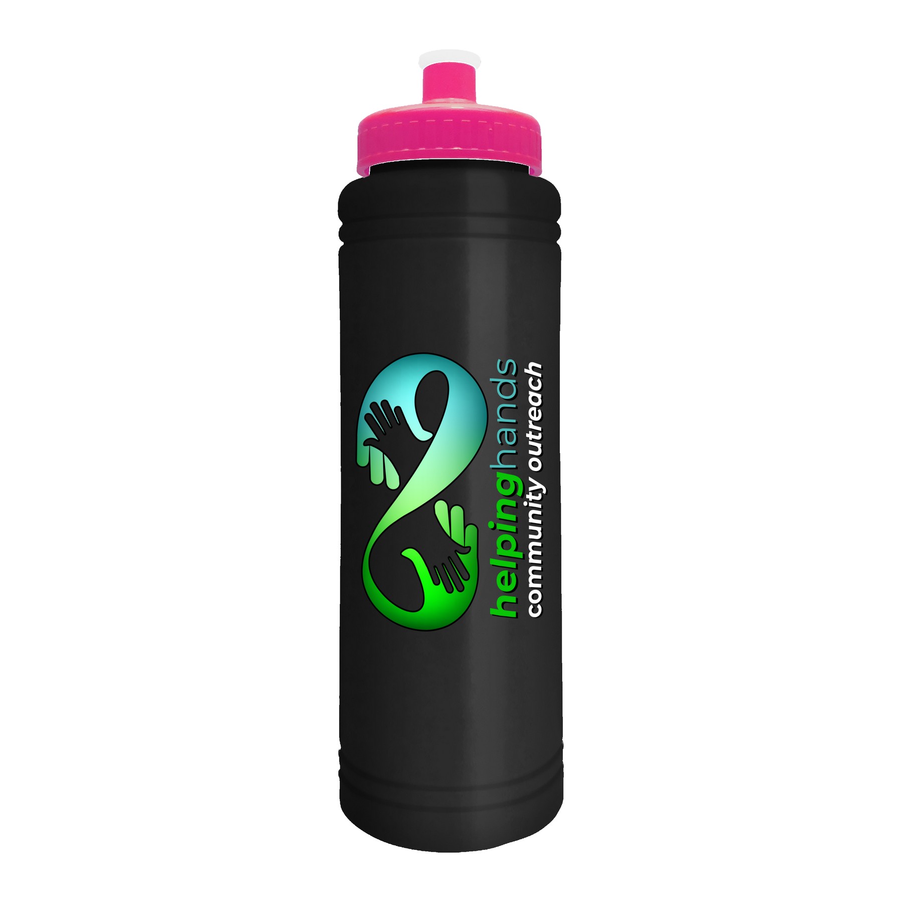 Picture of Garyline® Slim Line Bottle with Push-Pull Lid - 25 oz.