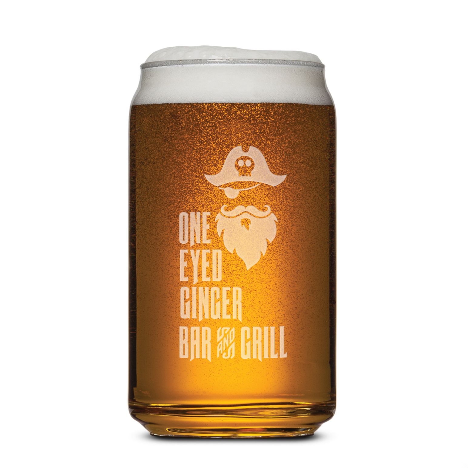 Picture of Beer Can Glass - 16 oz.