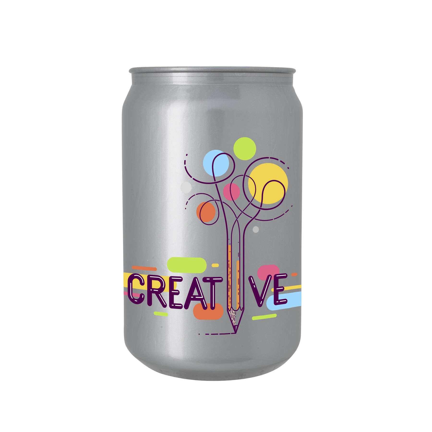 Picture of Garyline® Can-Shaped RPET Glass - 16 oz.