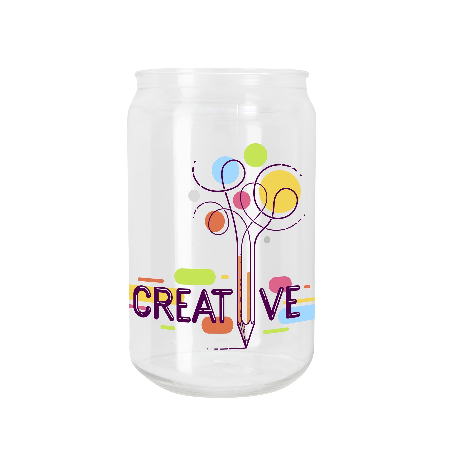 Picture of Garyline® Can-Shaped RPET Glass - 16 oz.