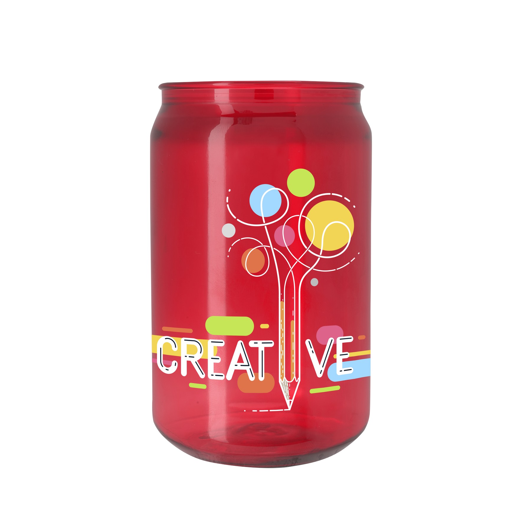 Picture of Garyline® Can-Shaped RPET Glass - 16 oz.