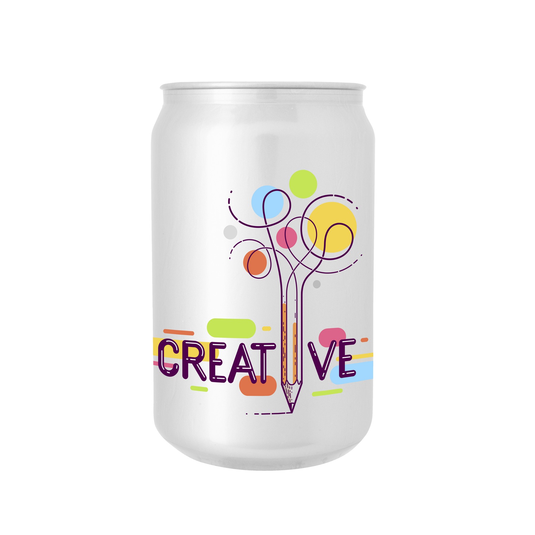 Picture of Garyline® Can-Shaped RPET Glass - 16 oz.