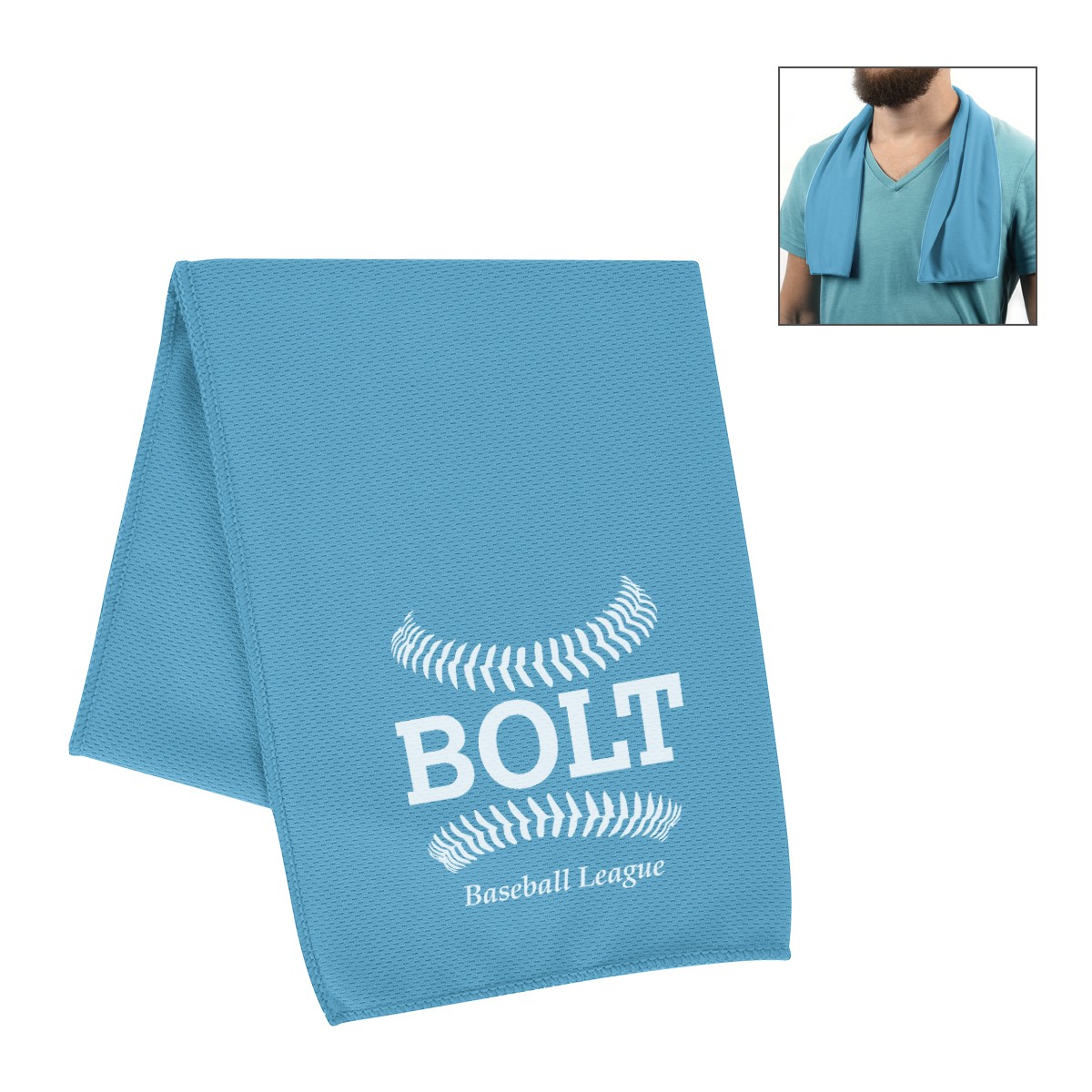 Picture of Recycled Pet Cooling Sport Towel