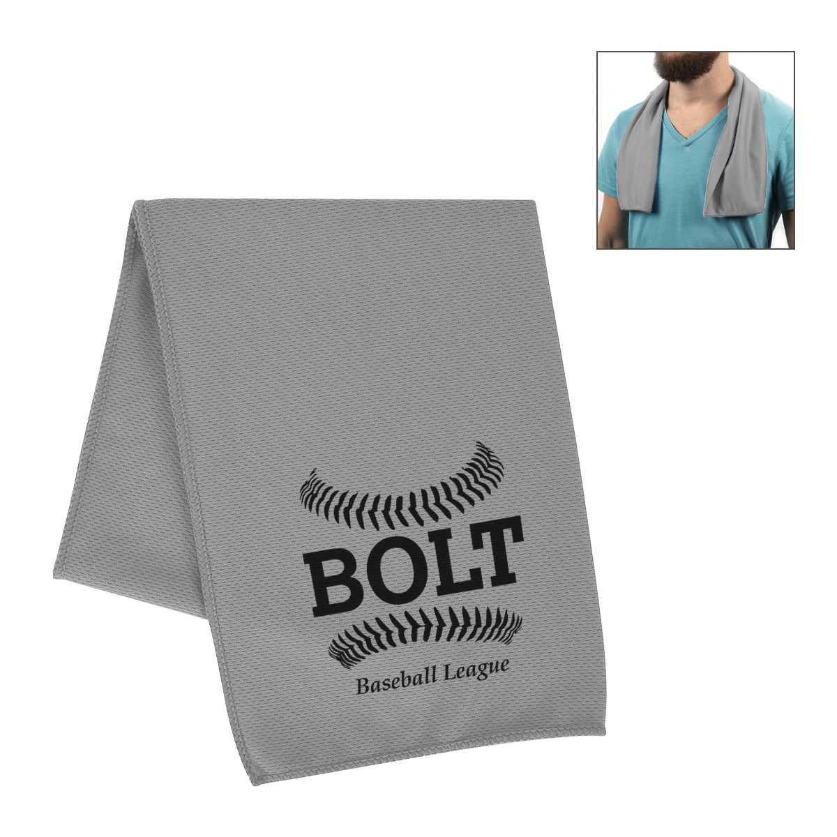 Picture of Recycled Pet Cooling Sport Towel