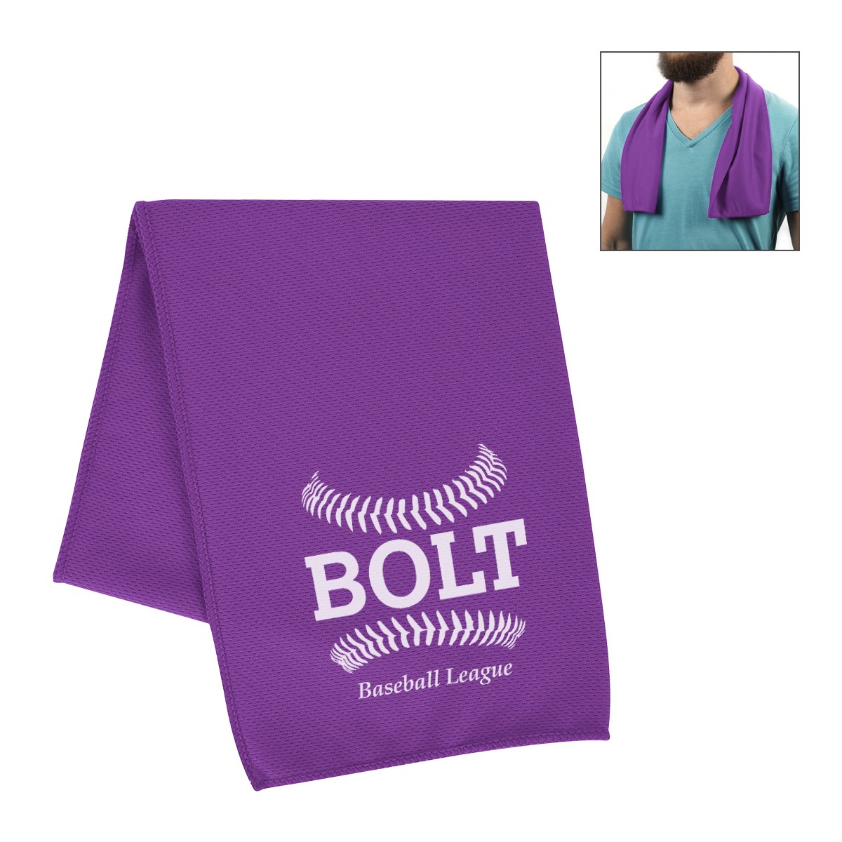 Picture of Recycled Pet Cooling Sport Towel