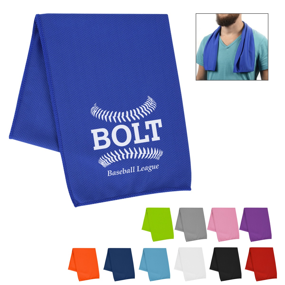 Picture of Recycled Pet Cooling Sport Towel