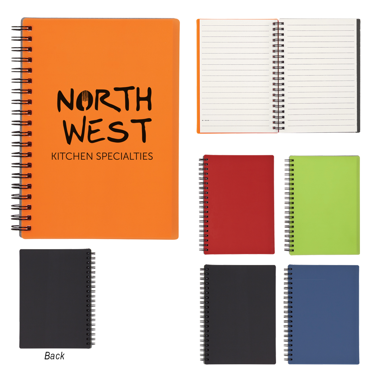 Picture of Rubbery Spiral Notebook