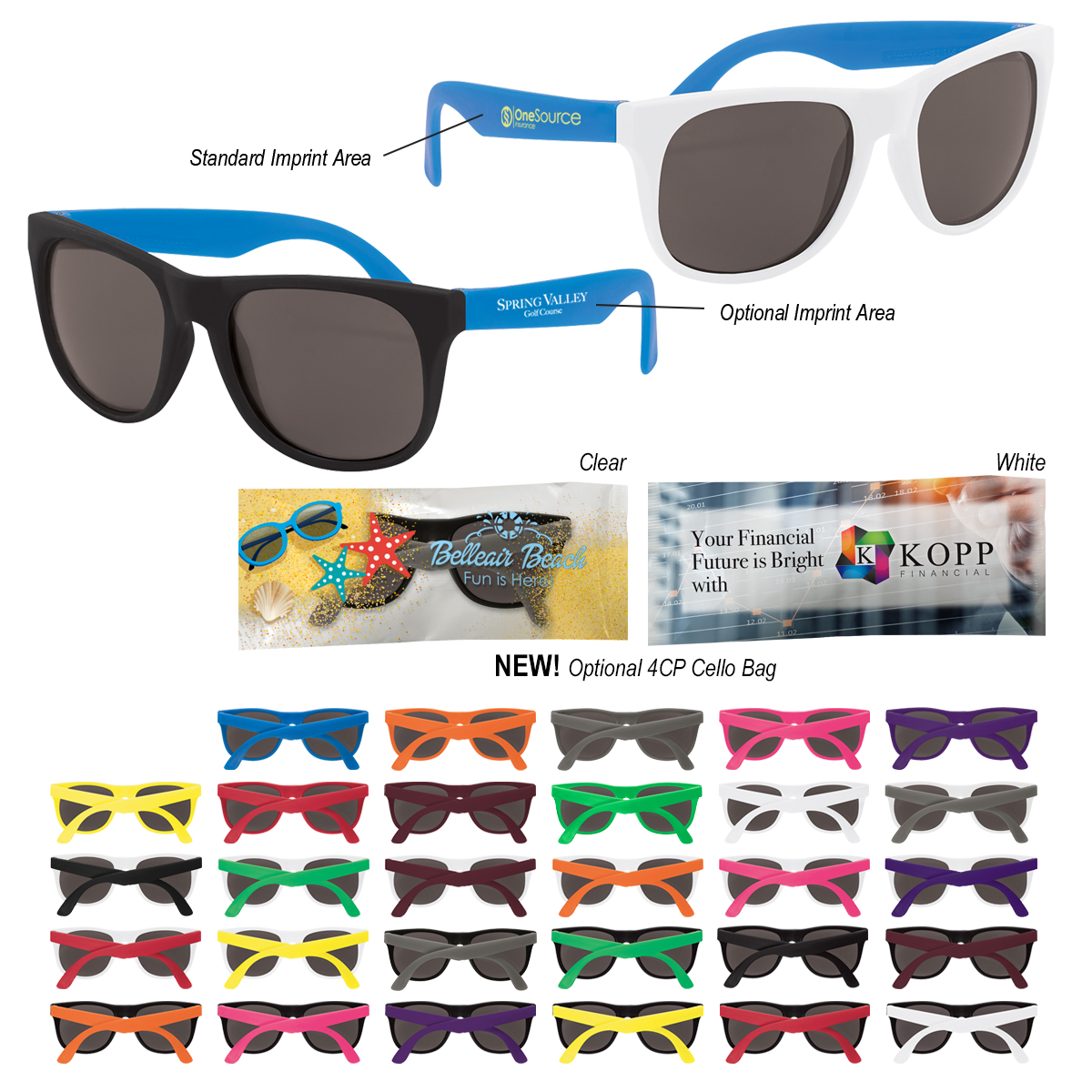 Picture of Recycled Rubberized Sunglasses