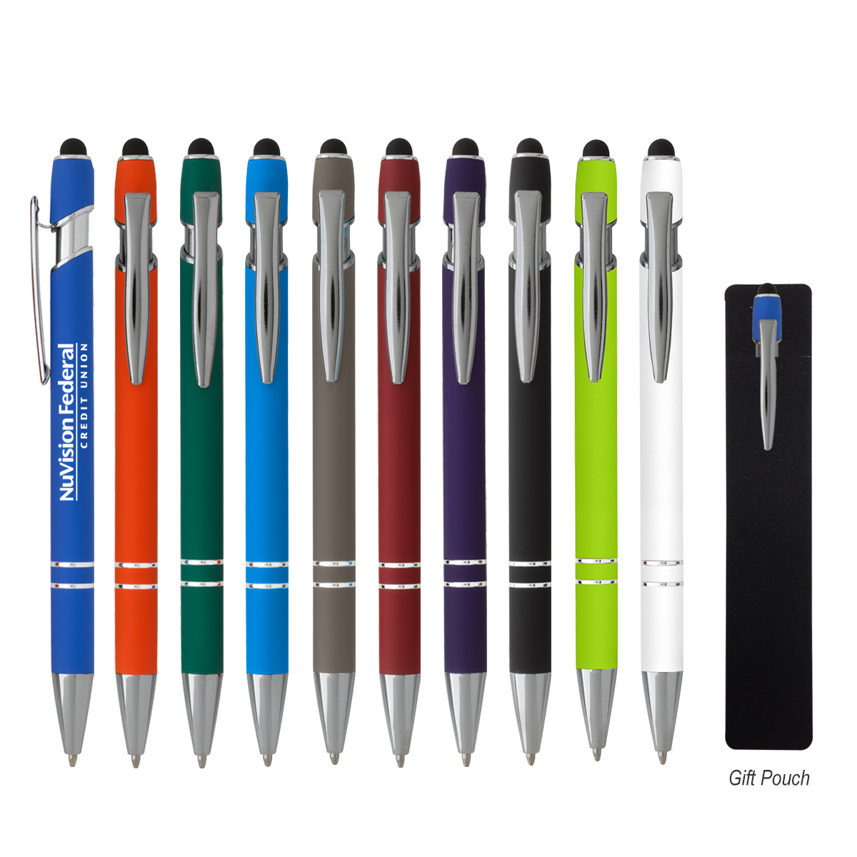 Picture of Incline Recycled Aluminum Stylus Pen