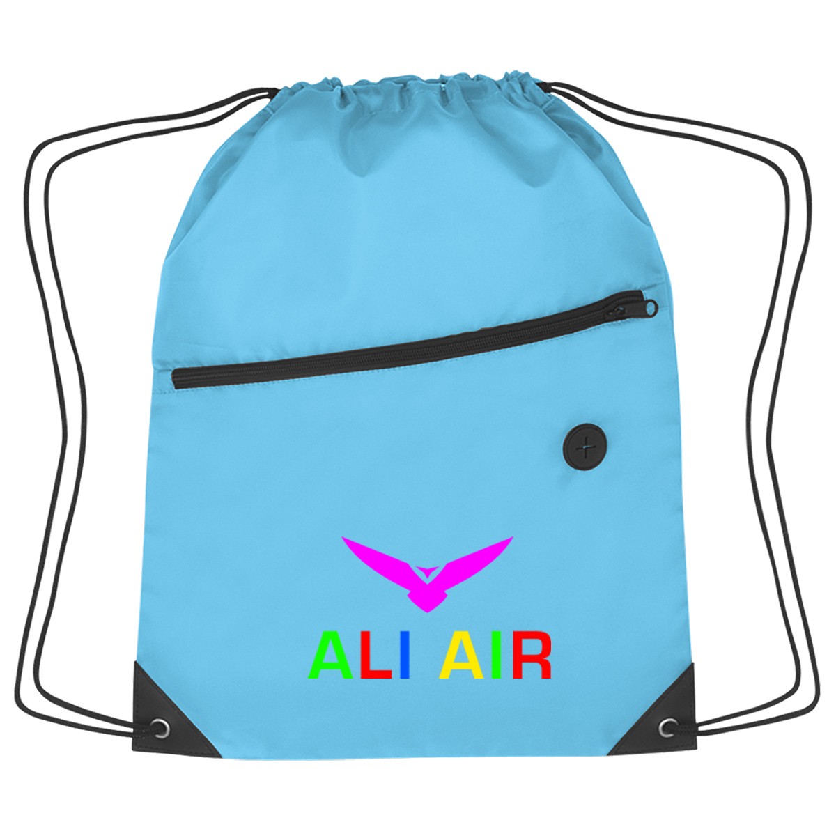 Picture of Hit Recycled Sports Pack With Front Zipper