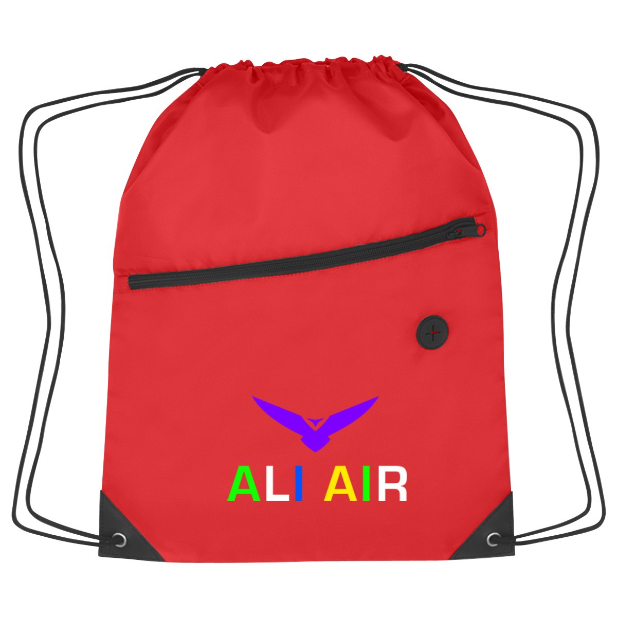 Picture of Hit Recycled Sports Pack With Front Zipper