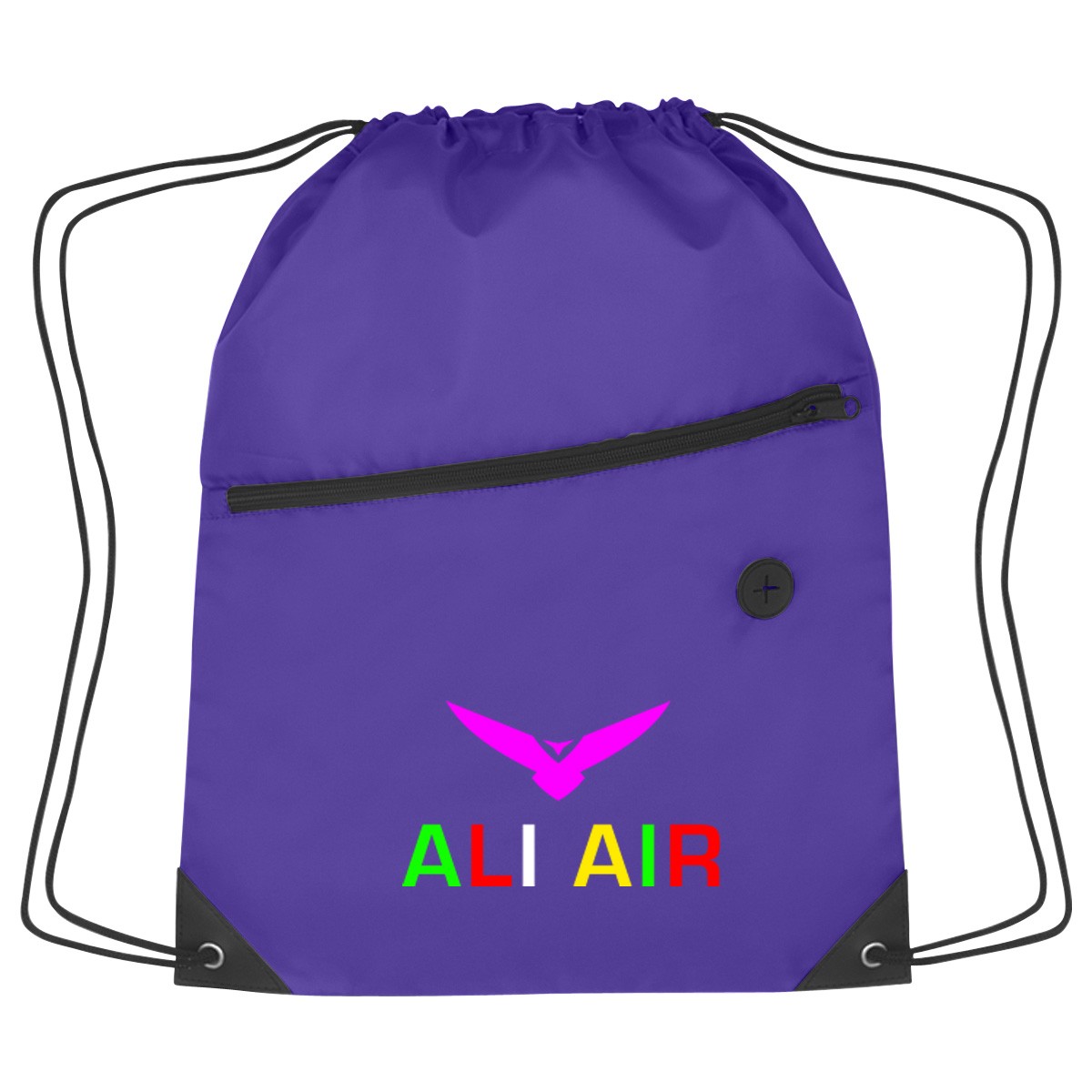 Picture of Hit Recycled Sports Pack With Front Zipper