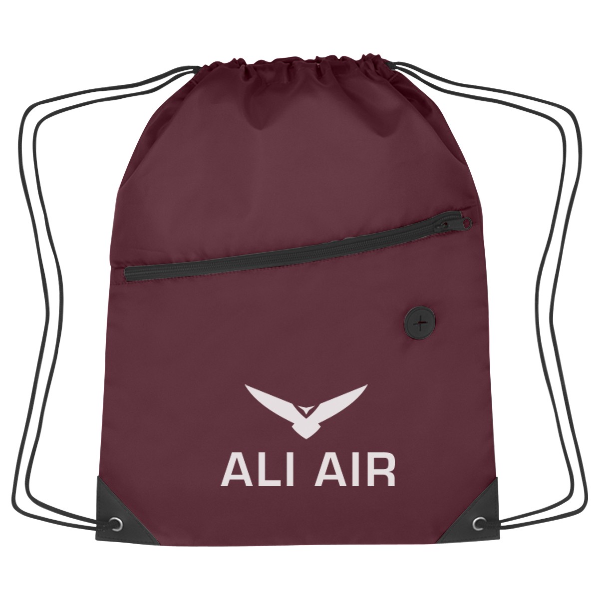 Picture of Hit Recycled Sports Pack With Front Zipper