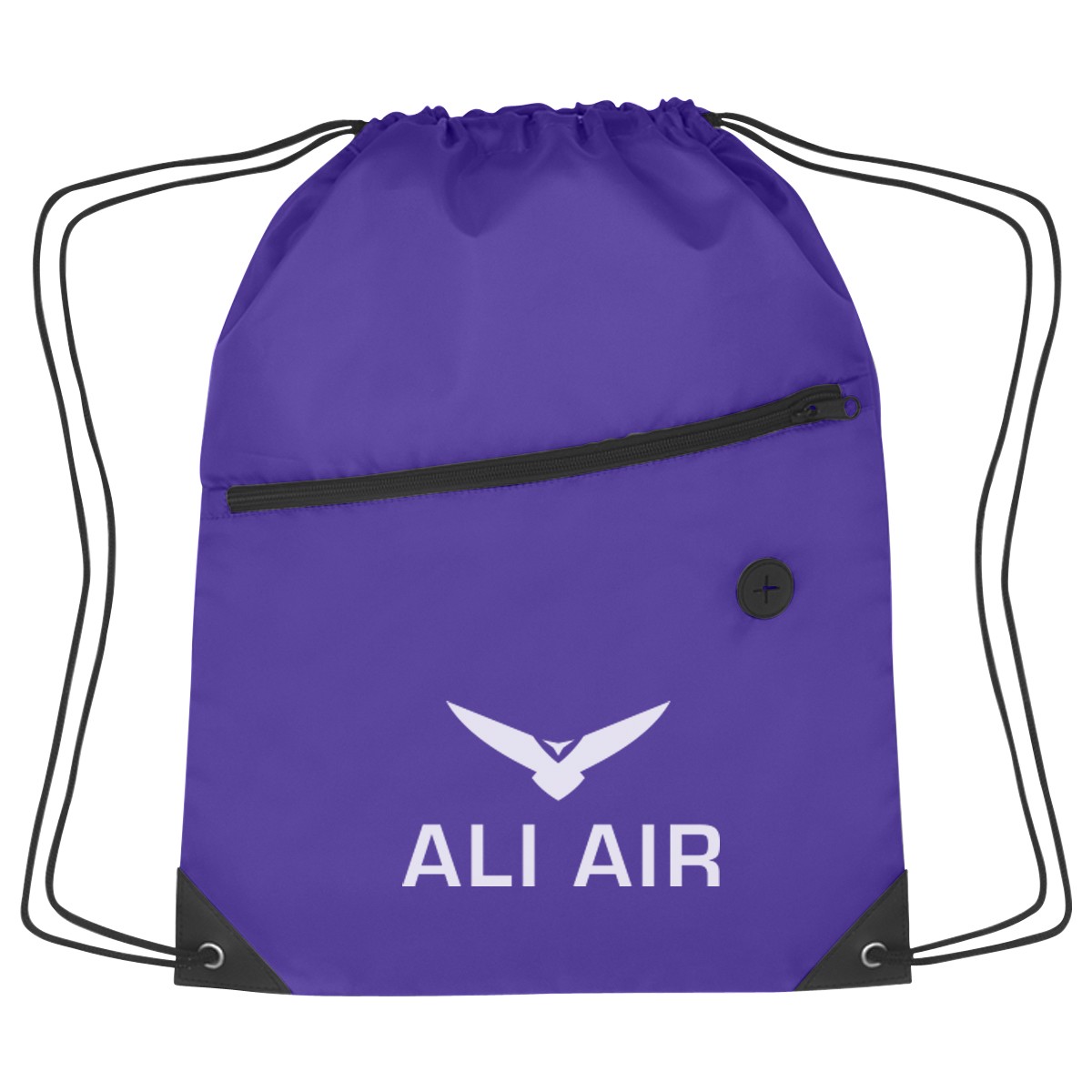 Picture of Hit Recycled Sports Pack With Front Zipper